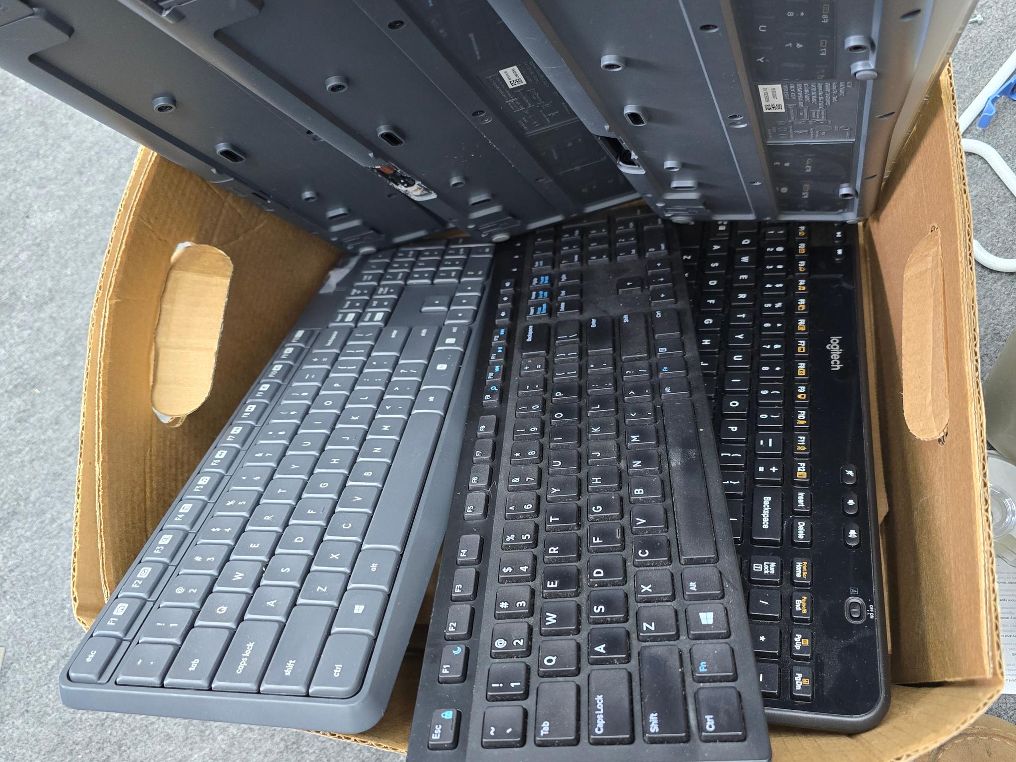 Logitech Wireless Keyboard and Mouse Lot