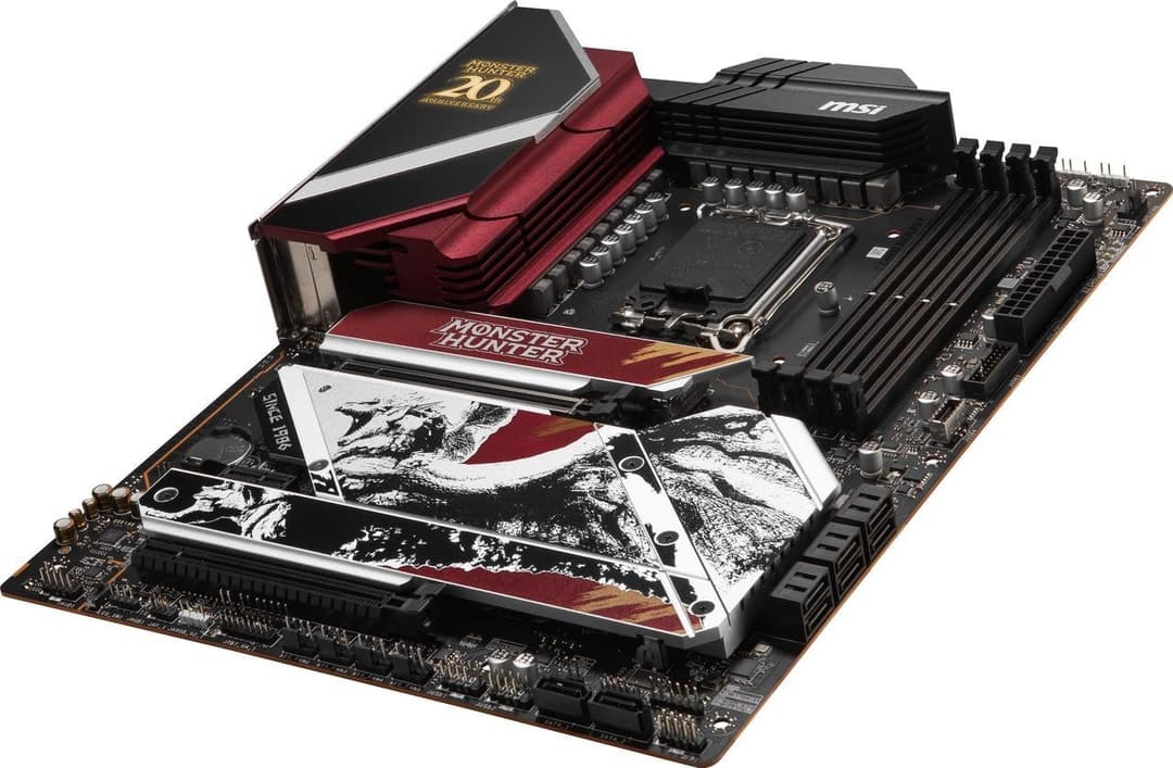 MSI MPG Z790 EDGE MONSTER HUNTER EDITION LGA 1700 ATX Desktop Motherboard