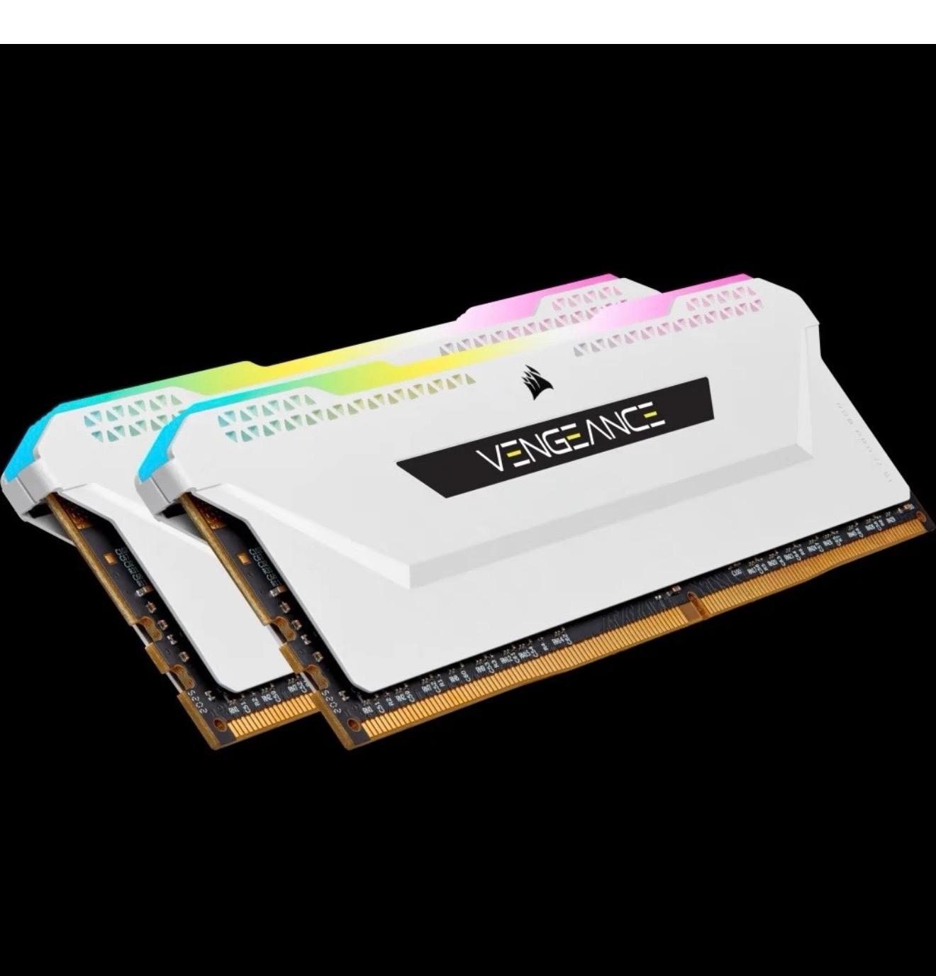 *BNIB* Corsair Vengeance RGB PRO SL 32GB (2x16GB) DDR4 3600MHz C18 UDIMM Desktop Memory White