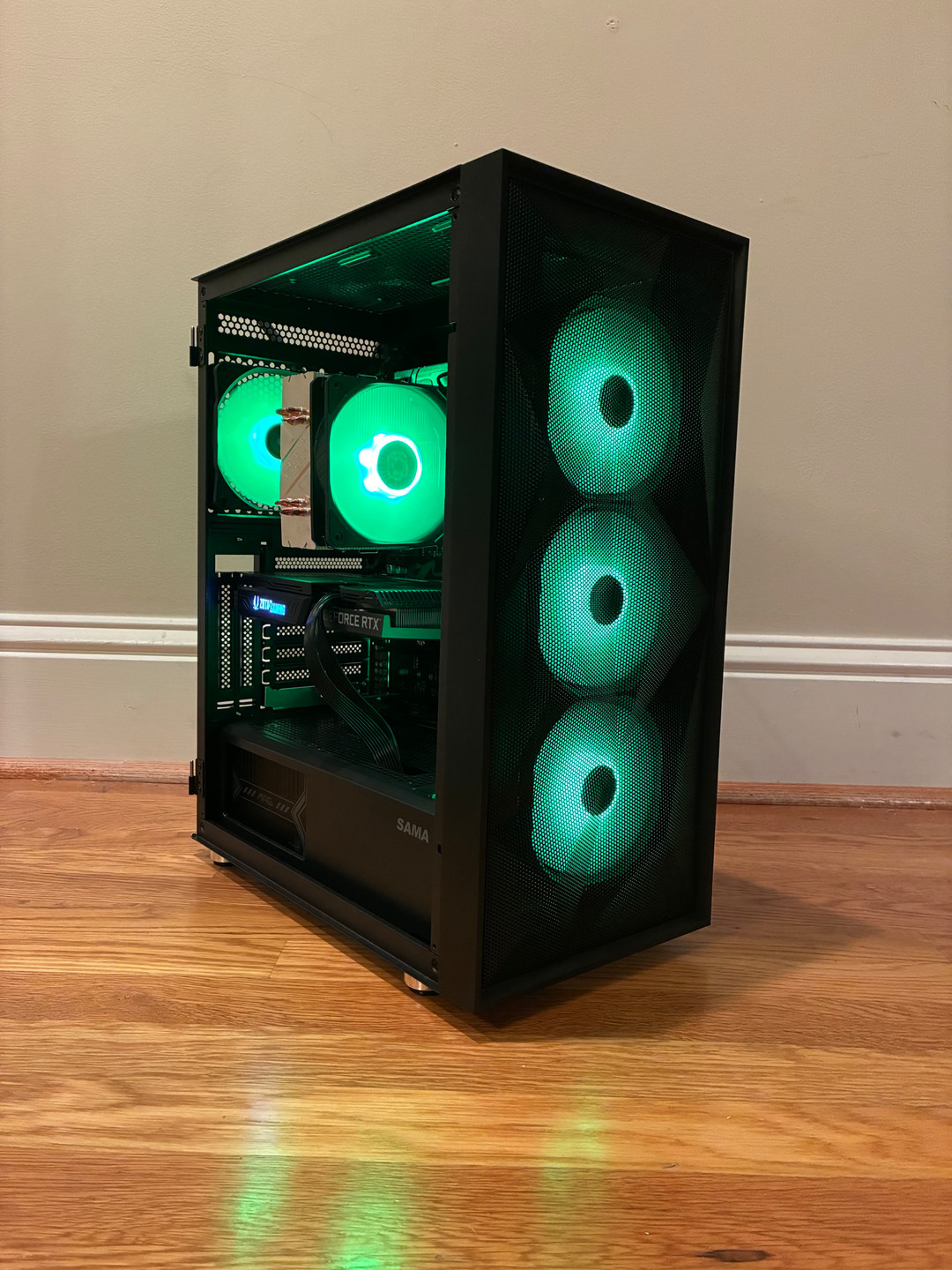 RTX 3070 R7 5800 XT 1440P 4K RGB GAMING PC 32GB RAM 1TB NVMe SSD
