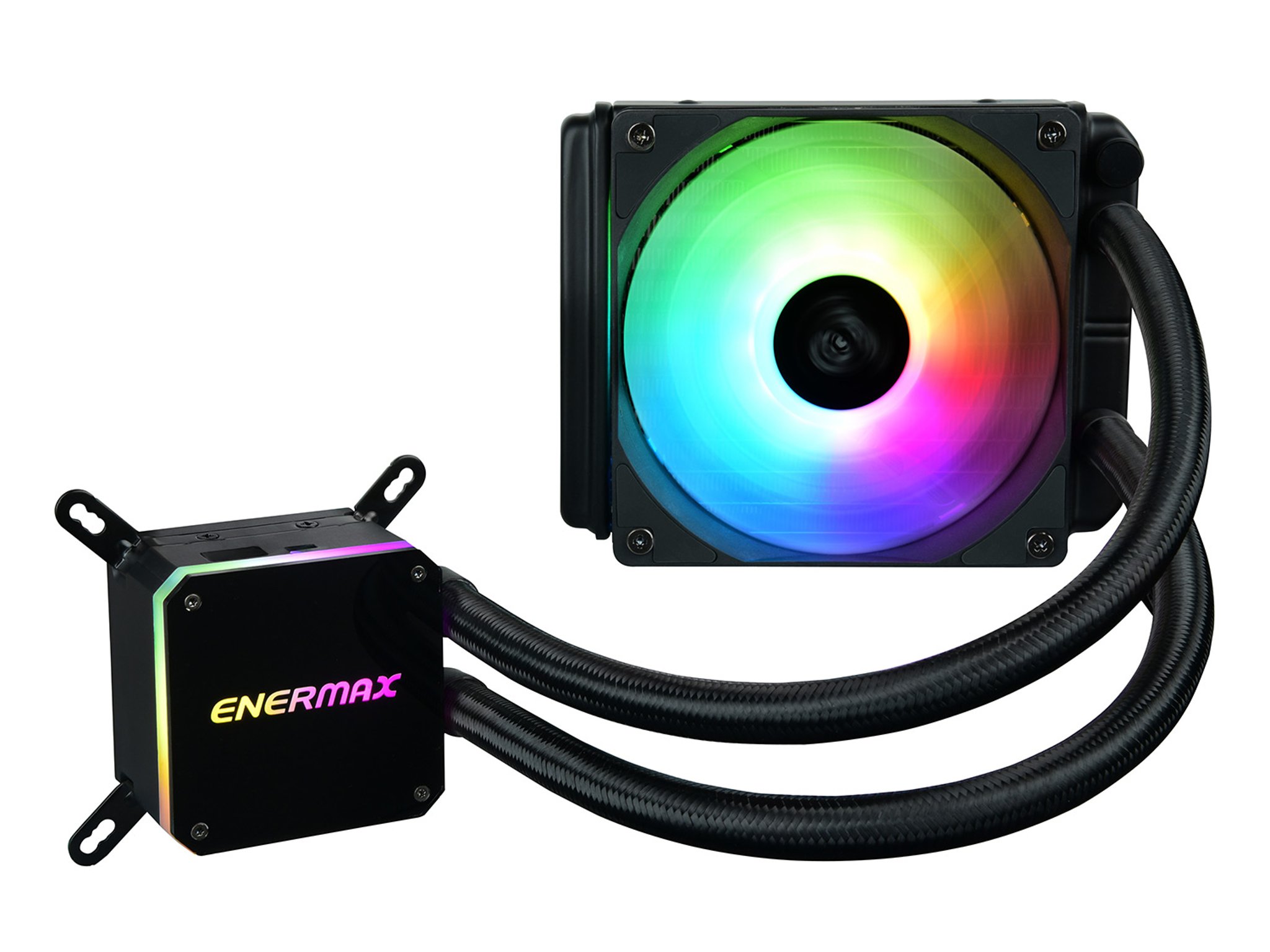 Enermax LIQMAX III ARGB 120mm All-in-one AIO Closed Loop Liquid Cooler CLC for Intel and AMD CPUs