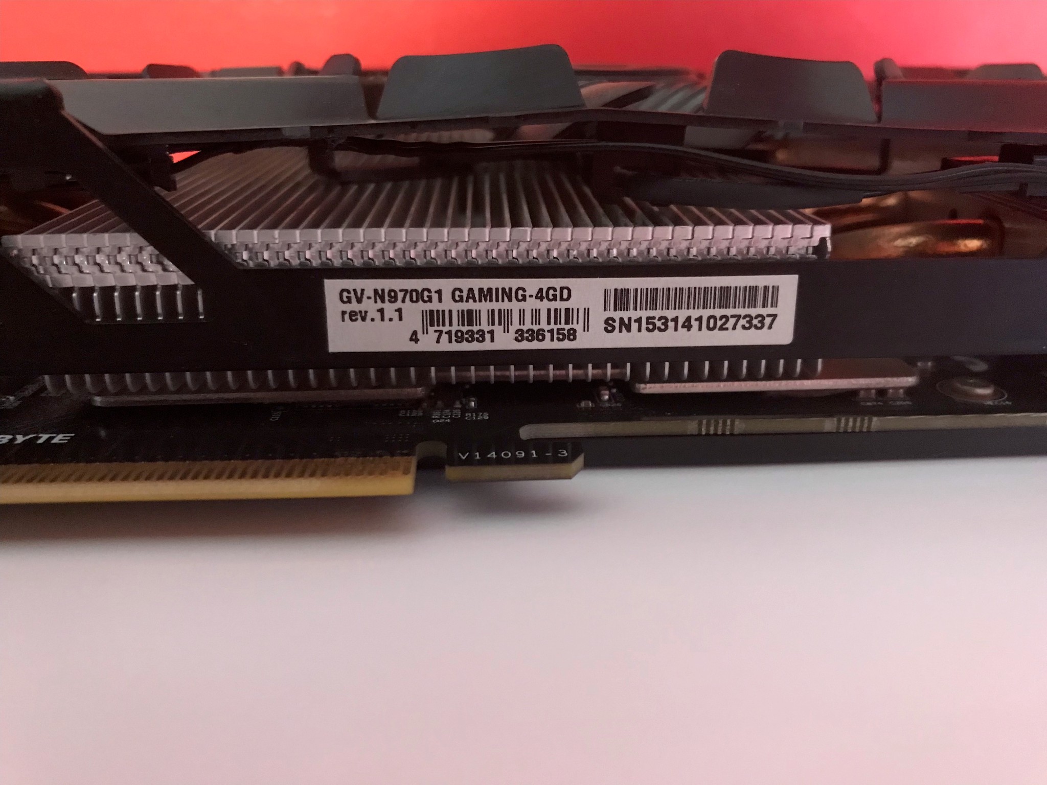 GIGABYTE GeForce GTX 970 4GB G1 GAMING OC EDITION GDDR5, GV-N970G1 GAMING-4GD
