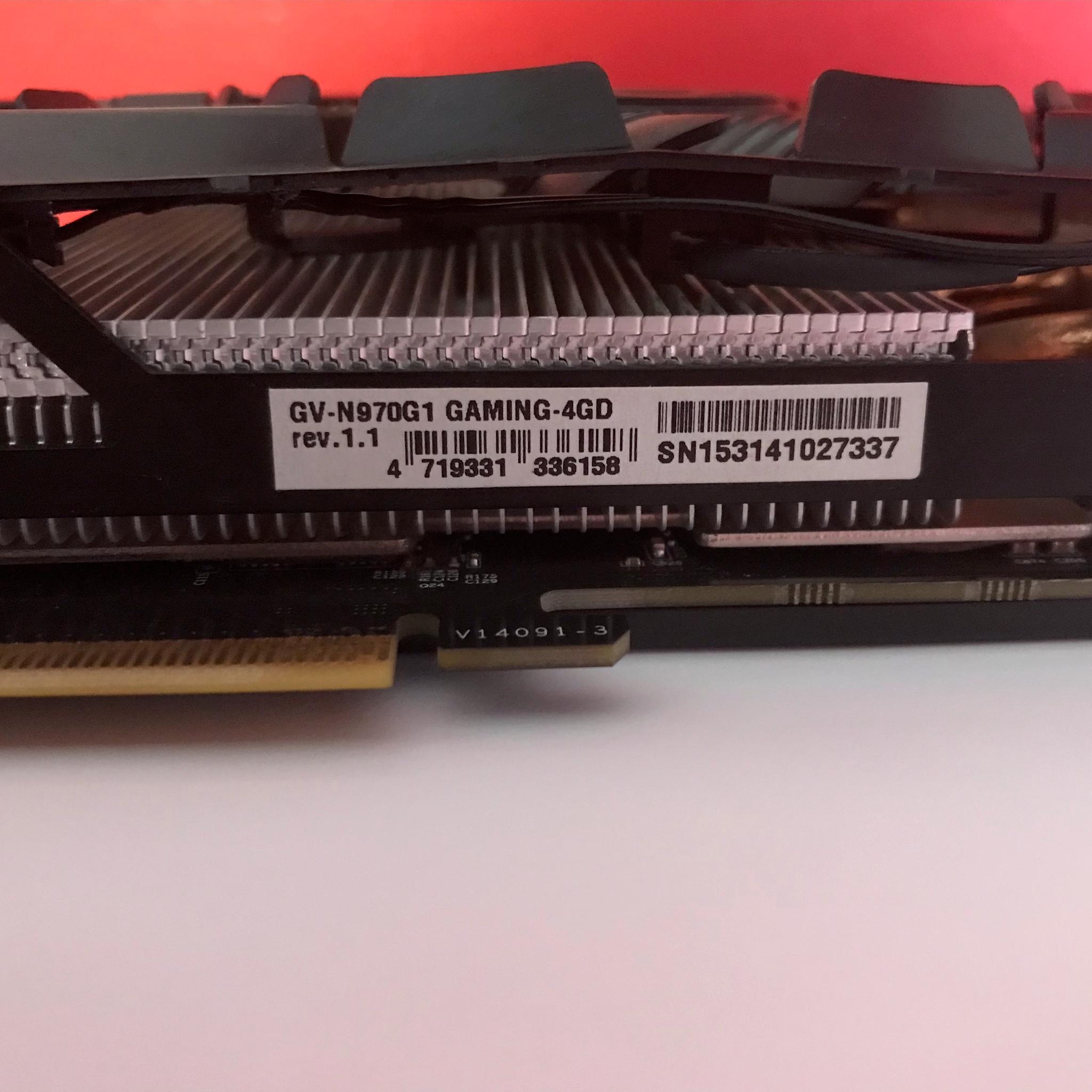 GIGABYTE GeForce GTX 970 4GB G1 GAMING OC EDITION GDDR5, GV-N970G1 GAMING-4GD