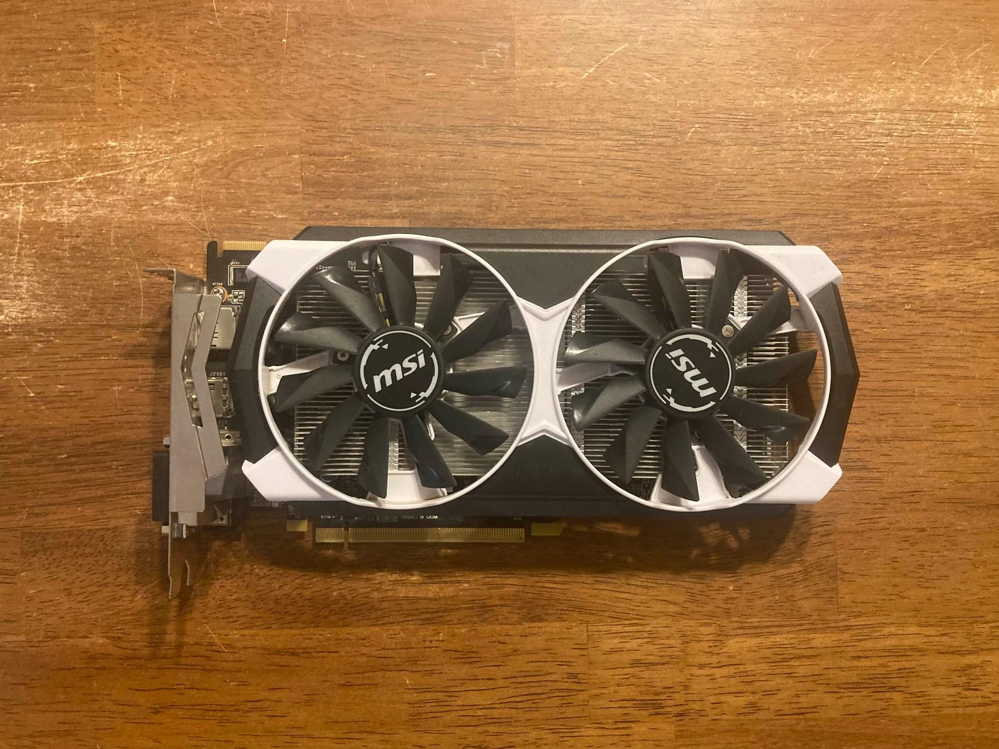 MSI R7 370 Armor 2X OC 2GB Graphics Card