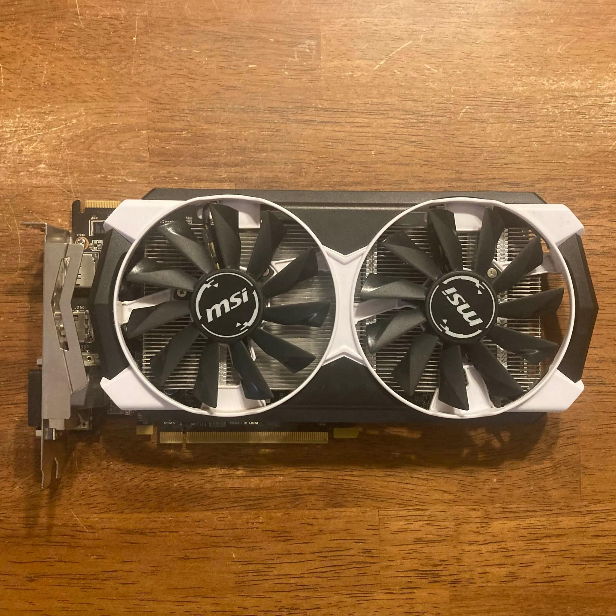 MSI R7 370 Armor 2X OC 2GB Graphics Card