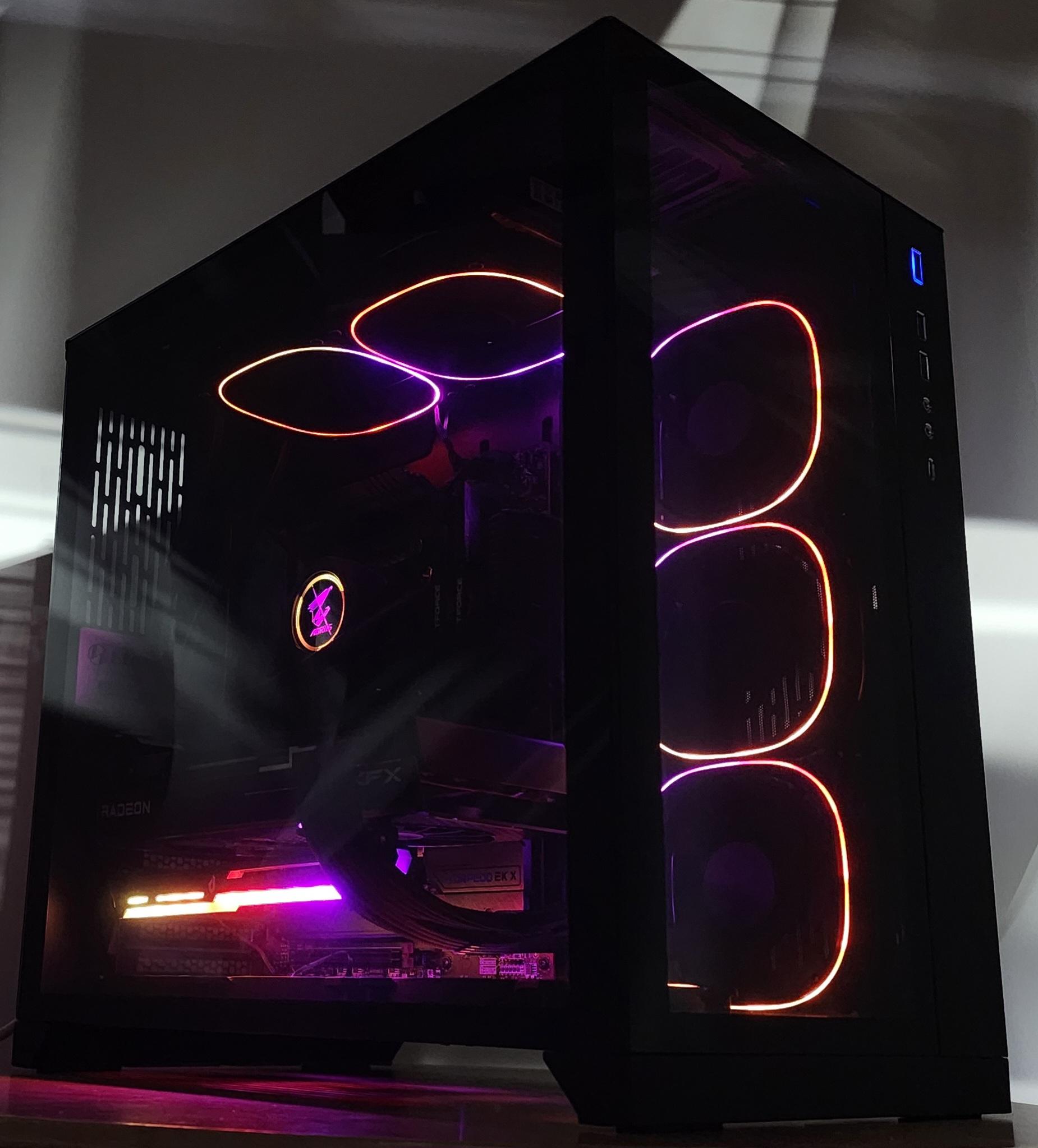 Gaming PC i5-14600KF 16GB RAM 1TB SSD RX 7700 XT 12GB Windows 11 Computer