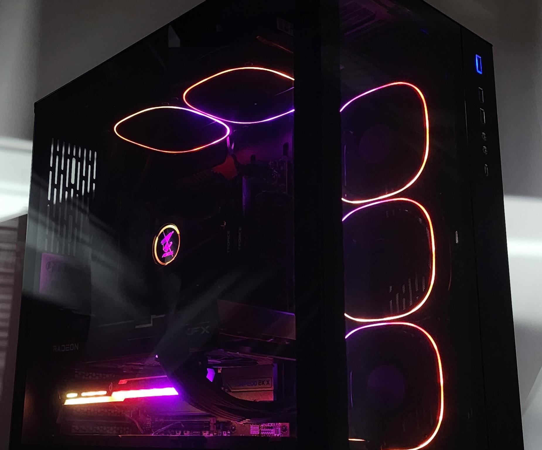 Gaming PC i5-14600KF 16GB RAM 1TB SSD RX 7700 XT 12GB Windows 11 Computer