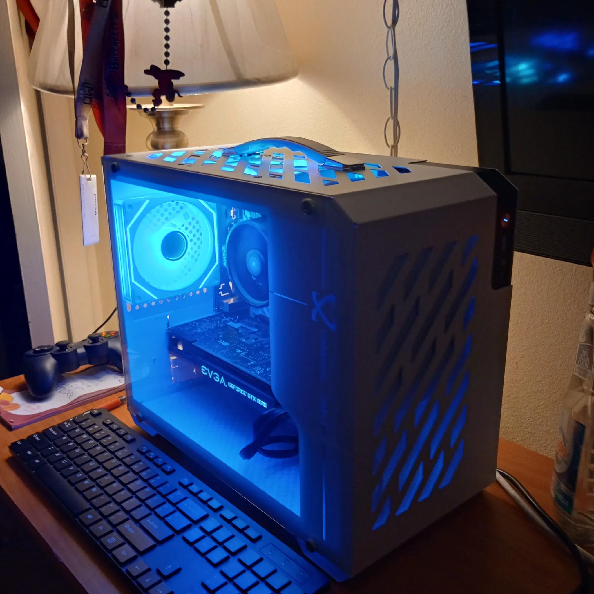 Newly built budget PC/ Ryzen 5 5500/ GTX1070 / 16GB DDR 4 RAM/ 512GB M.2 SSD/ 600 Watt PSU