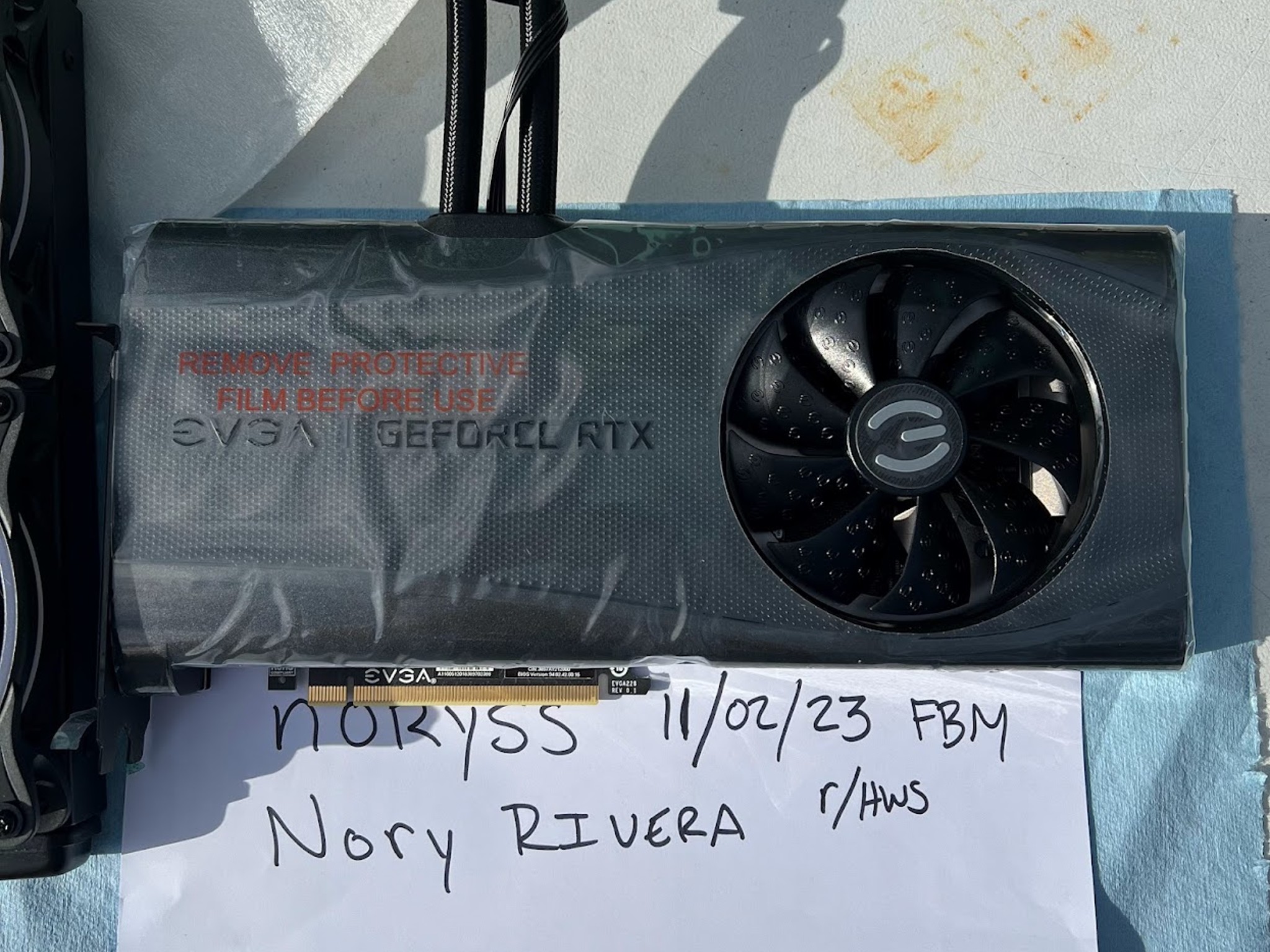 EVGA RTX 3080 FTW3 ULTRA converted to HYBRID