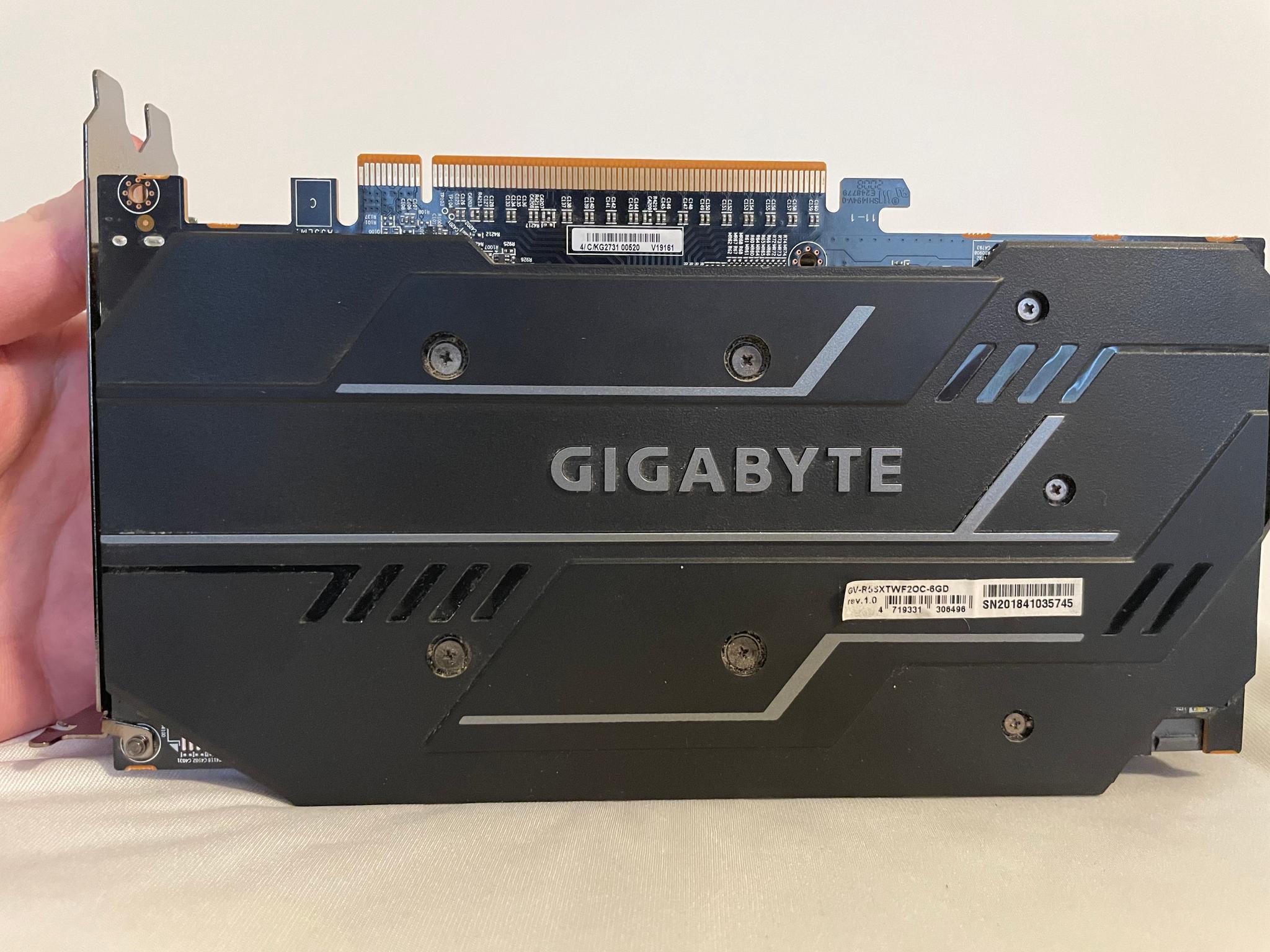 RX 5600 XT Gigabyte Windforce OC 6GB Rev. 1.0