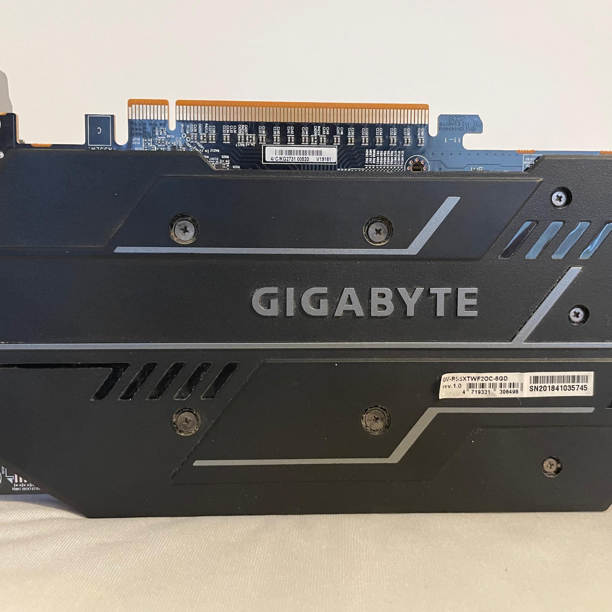 RX 5600 XT Gigabyte Windforce OC 6GB Rev. 1.0
