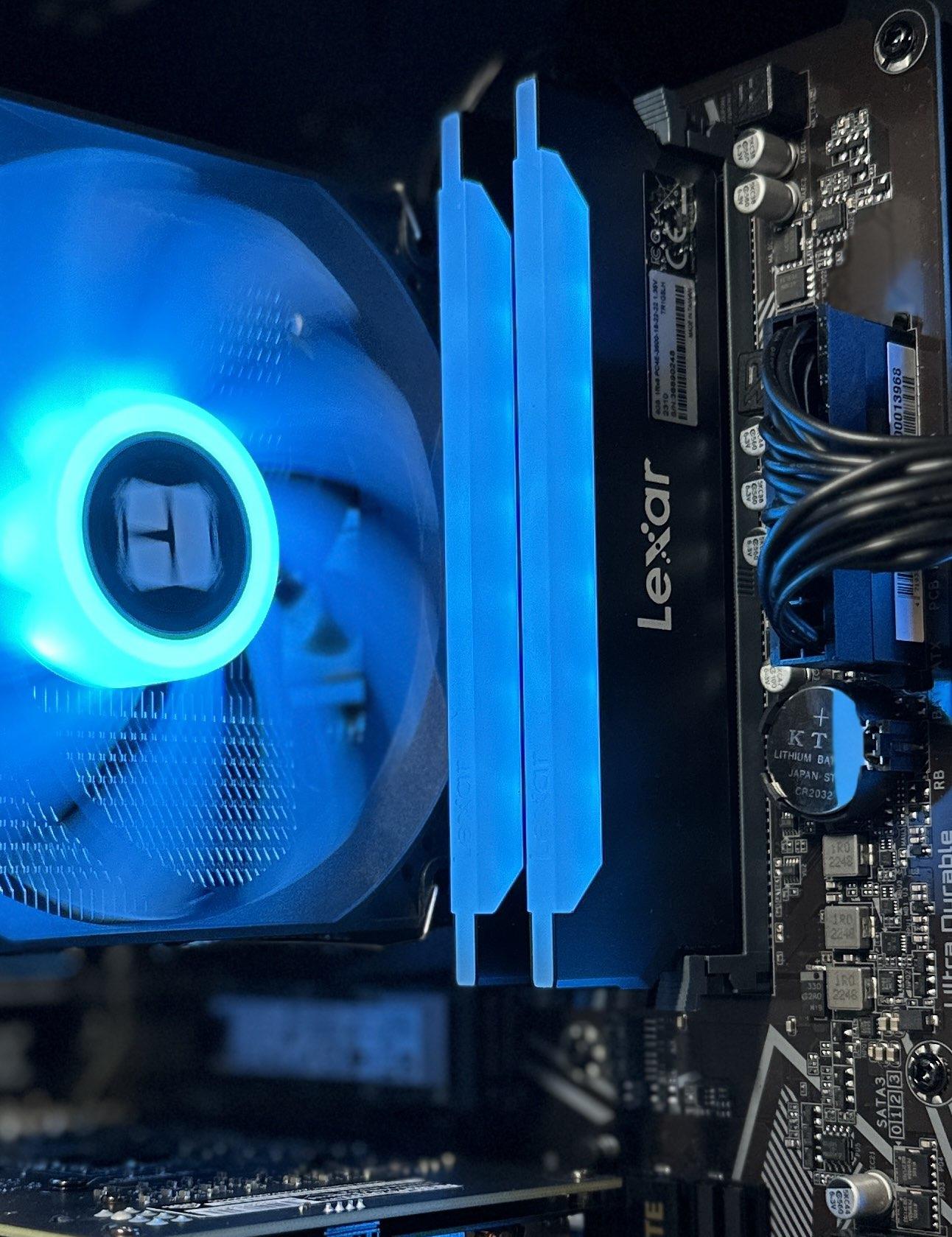 Ryzen 5 4500/Nvidia RTX 2060 6GB Custom RGB Gaming PC WIFI Win10