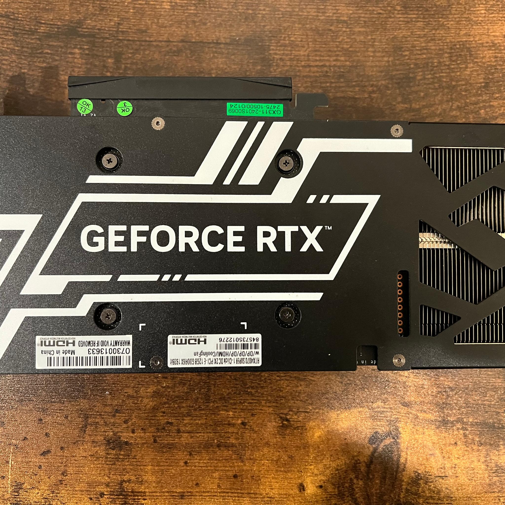 RTX 4070 Super 12GB GALAX 1-Click OC 2X