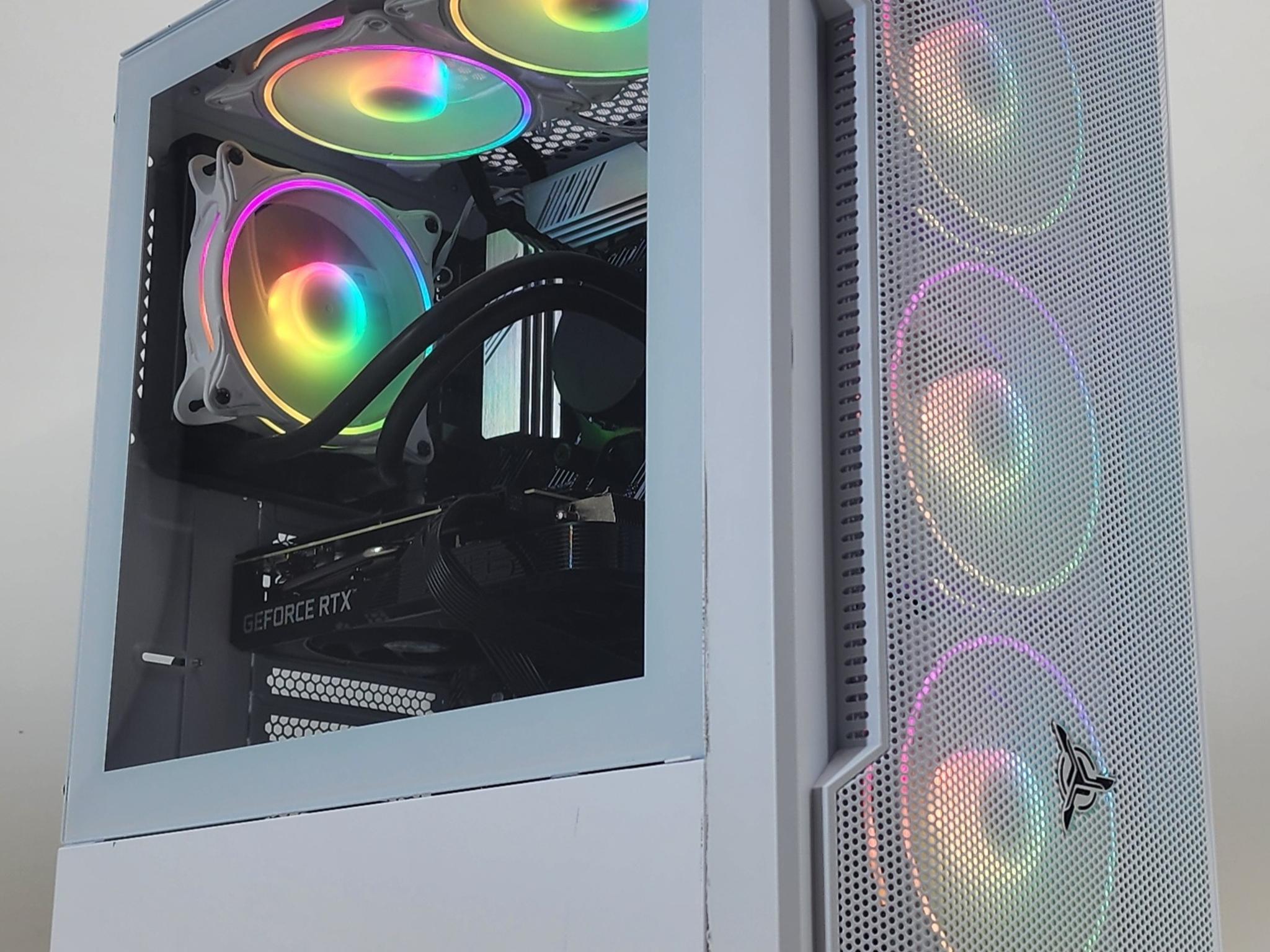 Gaming PC Ryzen 7 5700X 16GB RAM 240GB SSD+500GB HDD RTX 3060 Ti 8GB Win11 PC