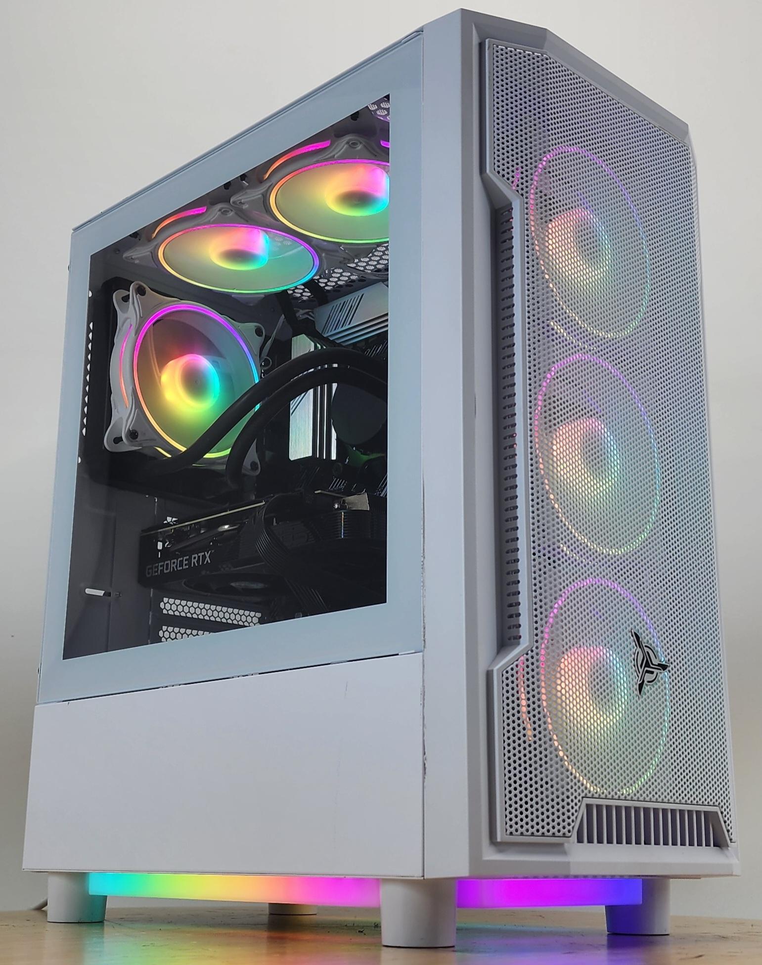 Gaming PC Ryzen 7 5700X 16GB RAM 240GB SSD+500GB HDD RTX 3060 Ti 8GB Win11 PC