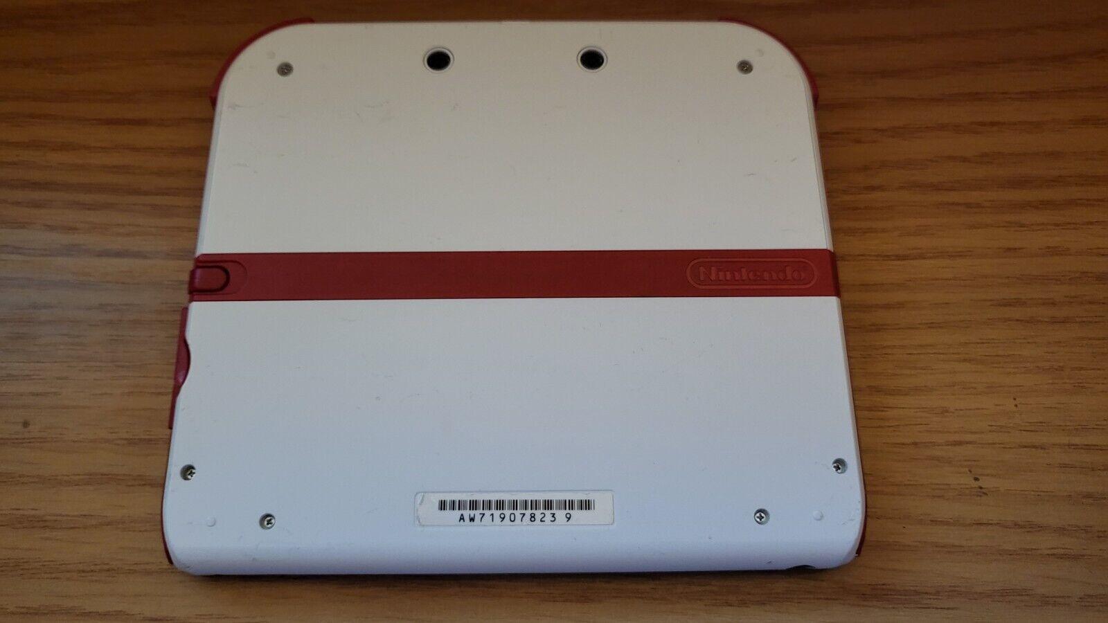 CUSTOM USER REFURBISHED Nintendo 2DS White/Red Handheld Console, New Super Mario Bros 2 Edition