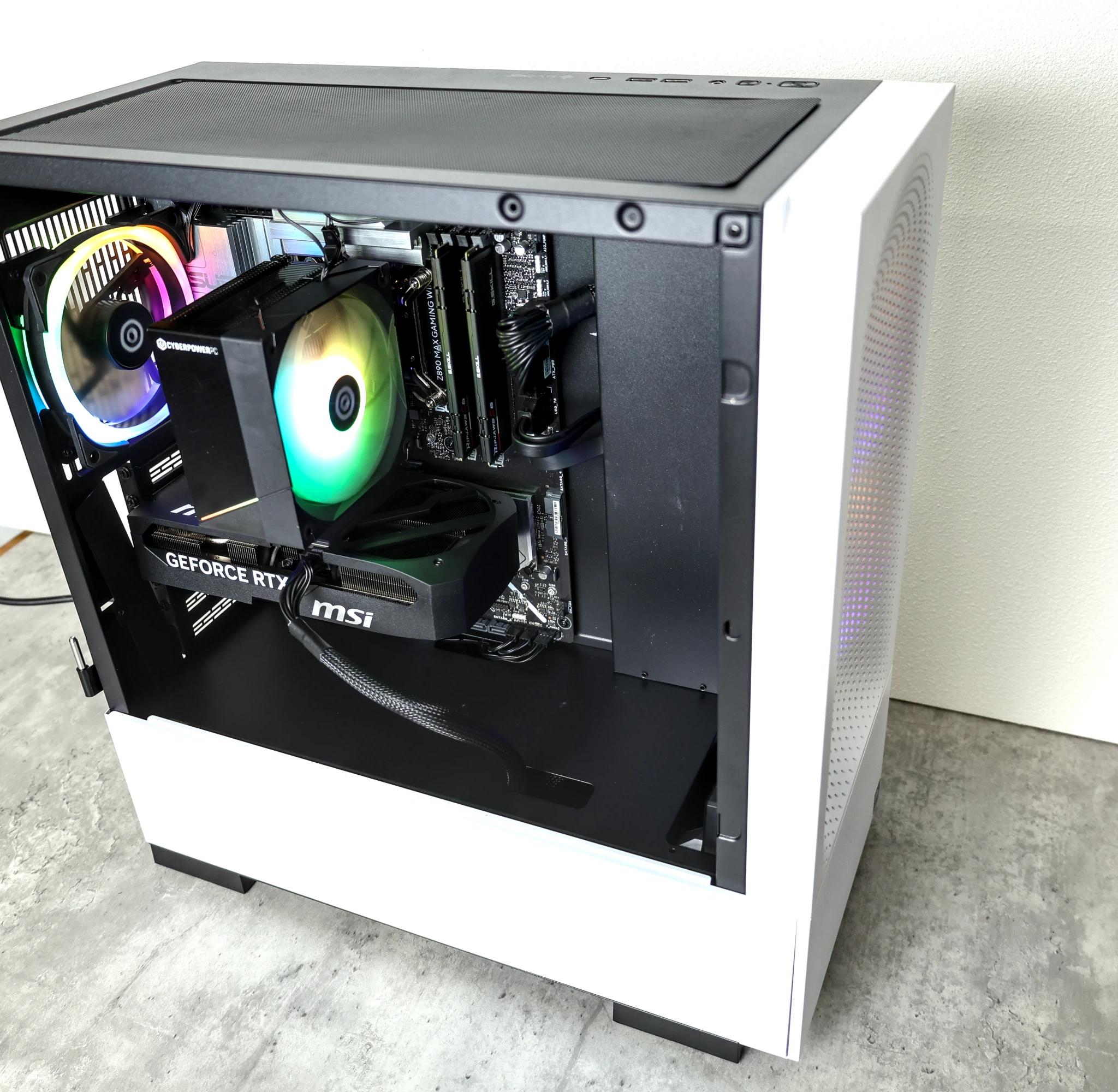 245KF+5070 1440p/4K Ready White Aesthetic Custom PC