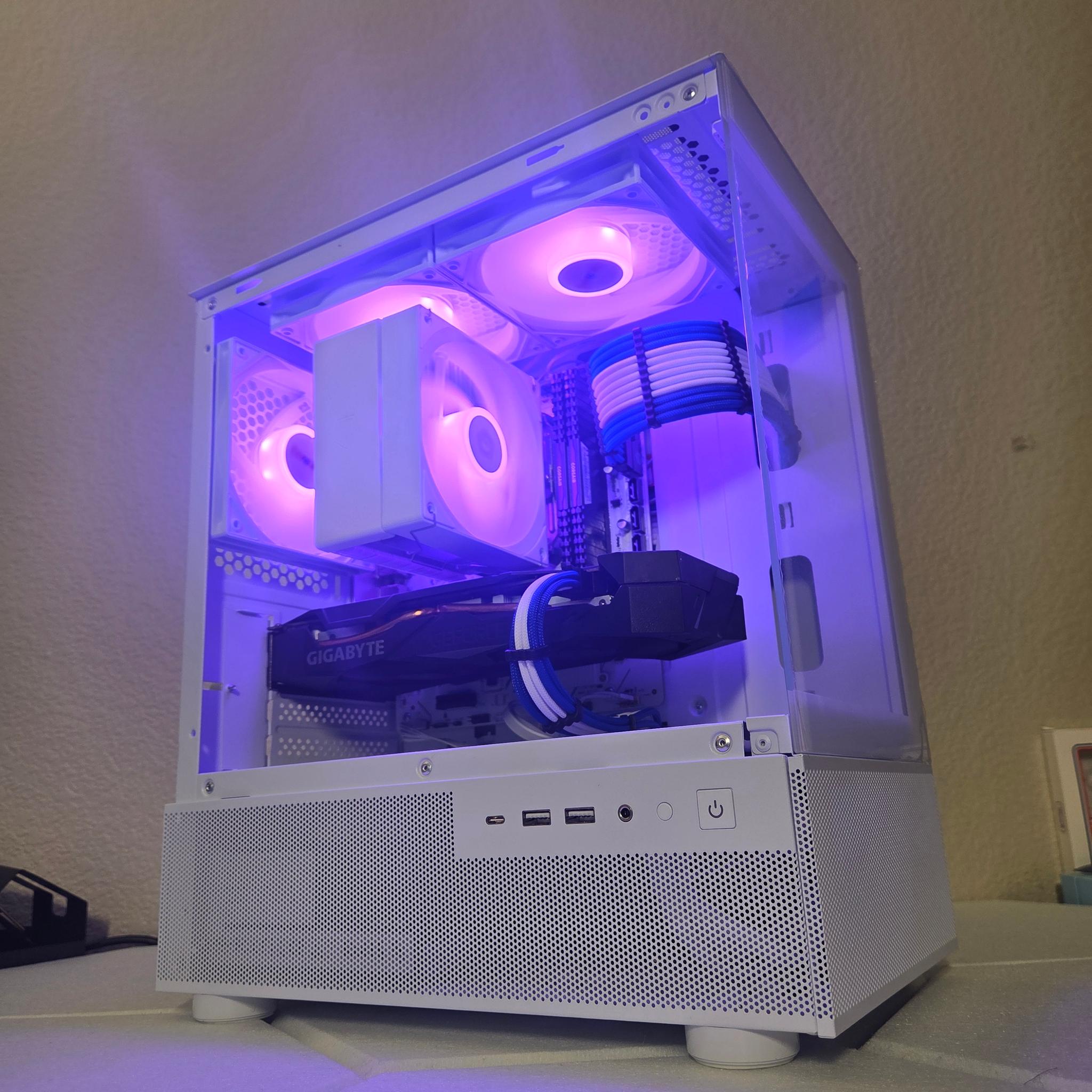 RTX 2070 Gaming PC | Ryzen 5 | 16GB RAM | White RGB Build🖤🤍❄️💙WIFI