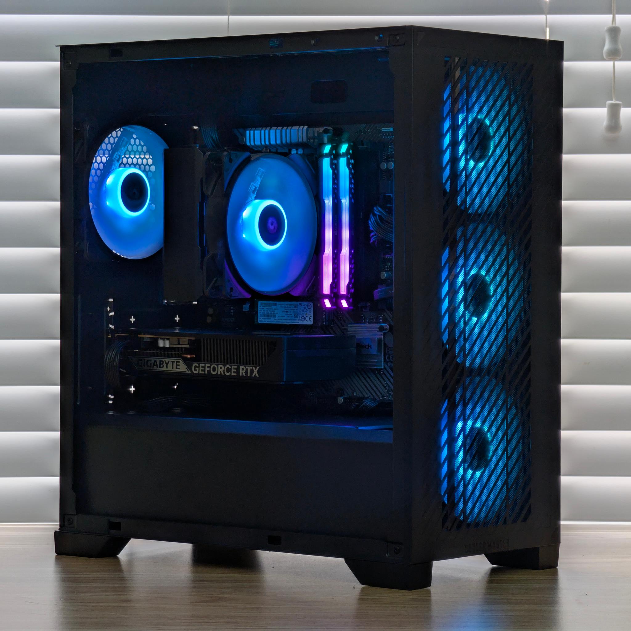 💜🖤Ryzen 9 3900x | RTX 5060 | 32GB DDR4 | Gaming PC🖤💜