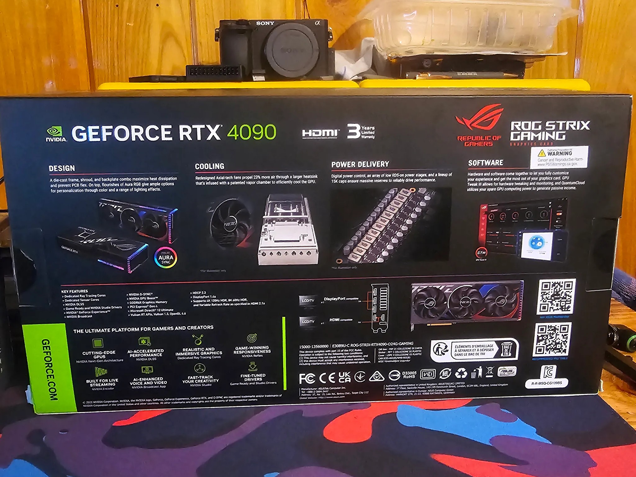 Asus RTX 4090 Strix OC With Waterblock