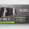 ASUS Dual GeForce RTX 4060 EVO OC Edition