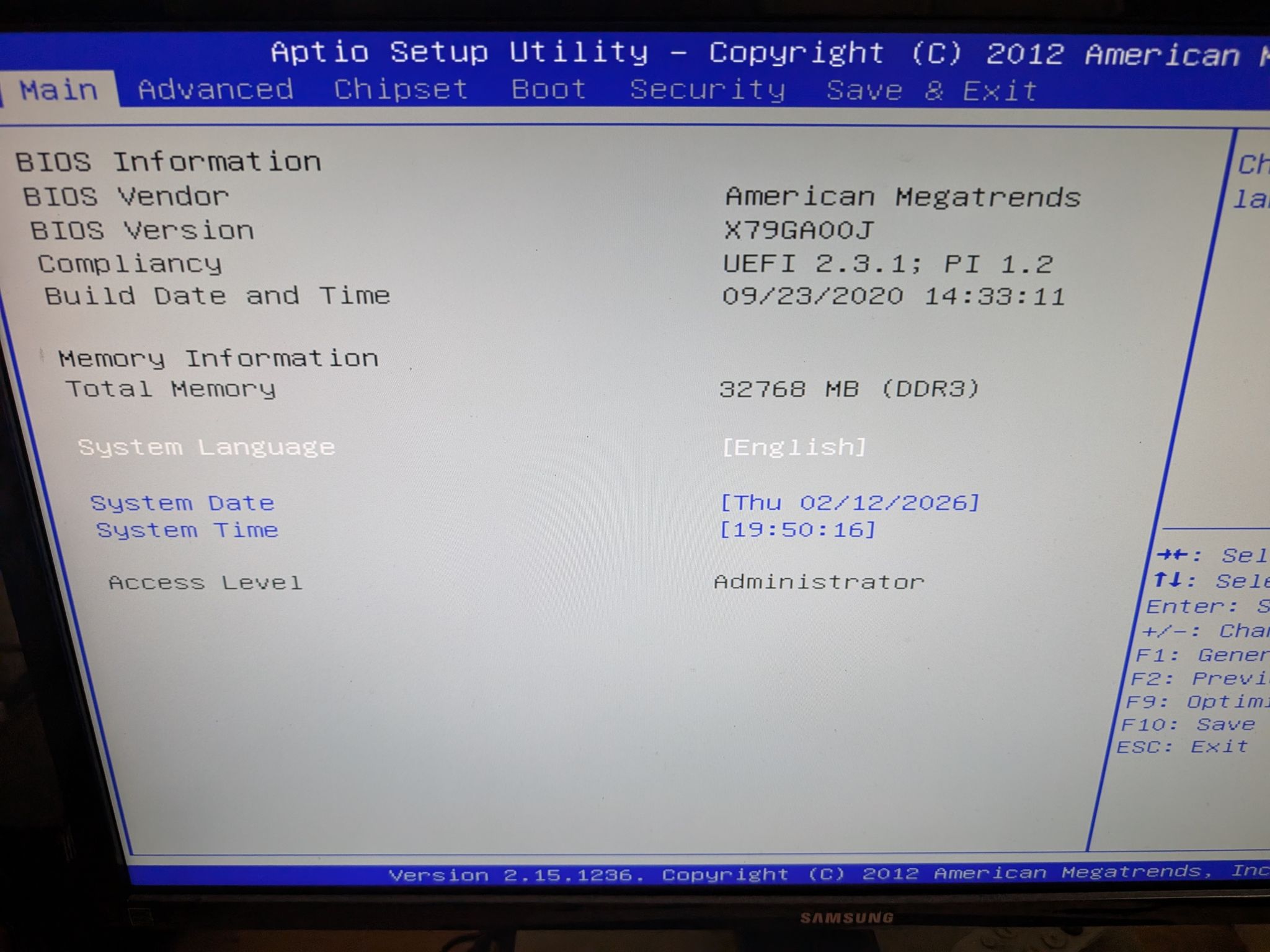 Xeon E5 2658 + X79 matx + 32GB DDR3 1600