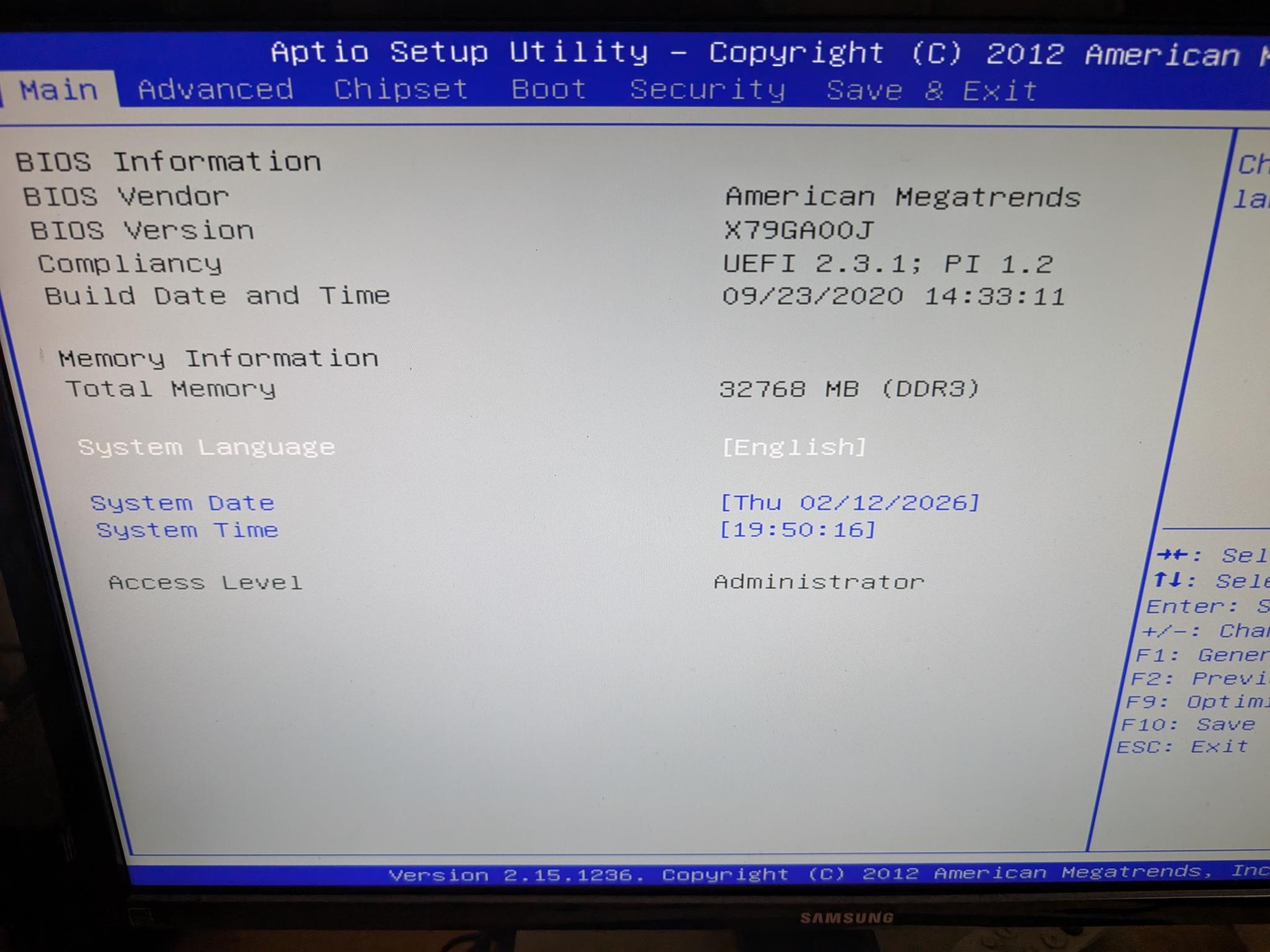 Xeon E5 2658 + X79 matx + 32GB DDR3 1600