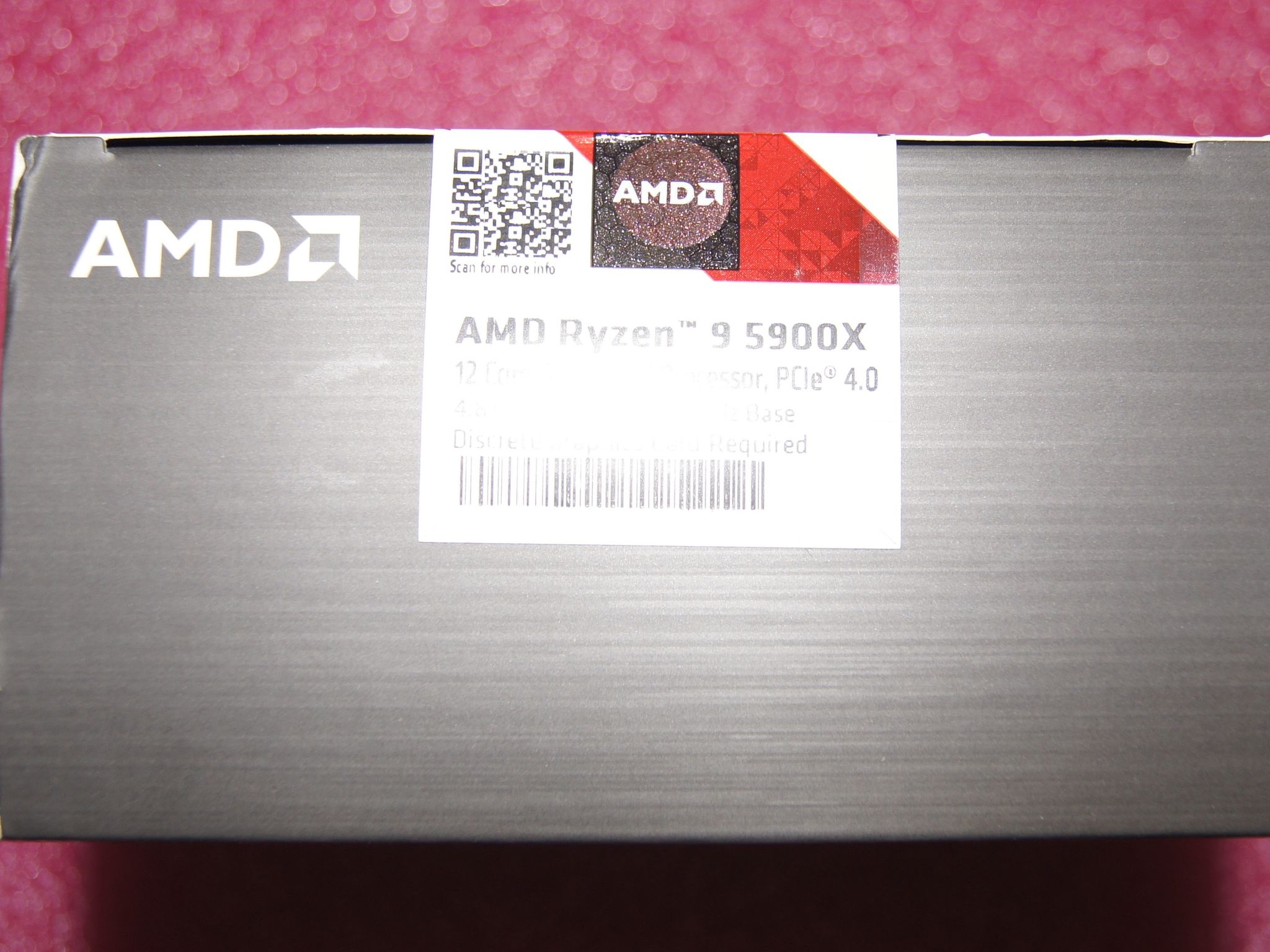 AMD Ryzen 9 5900X 12-core, 24-Thread Unlocked Desktop Processor