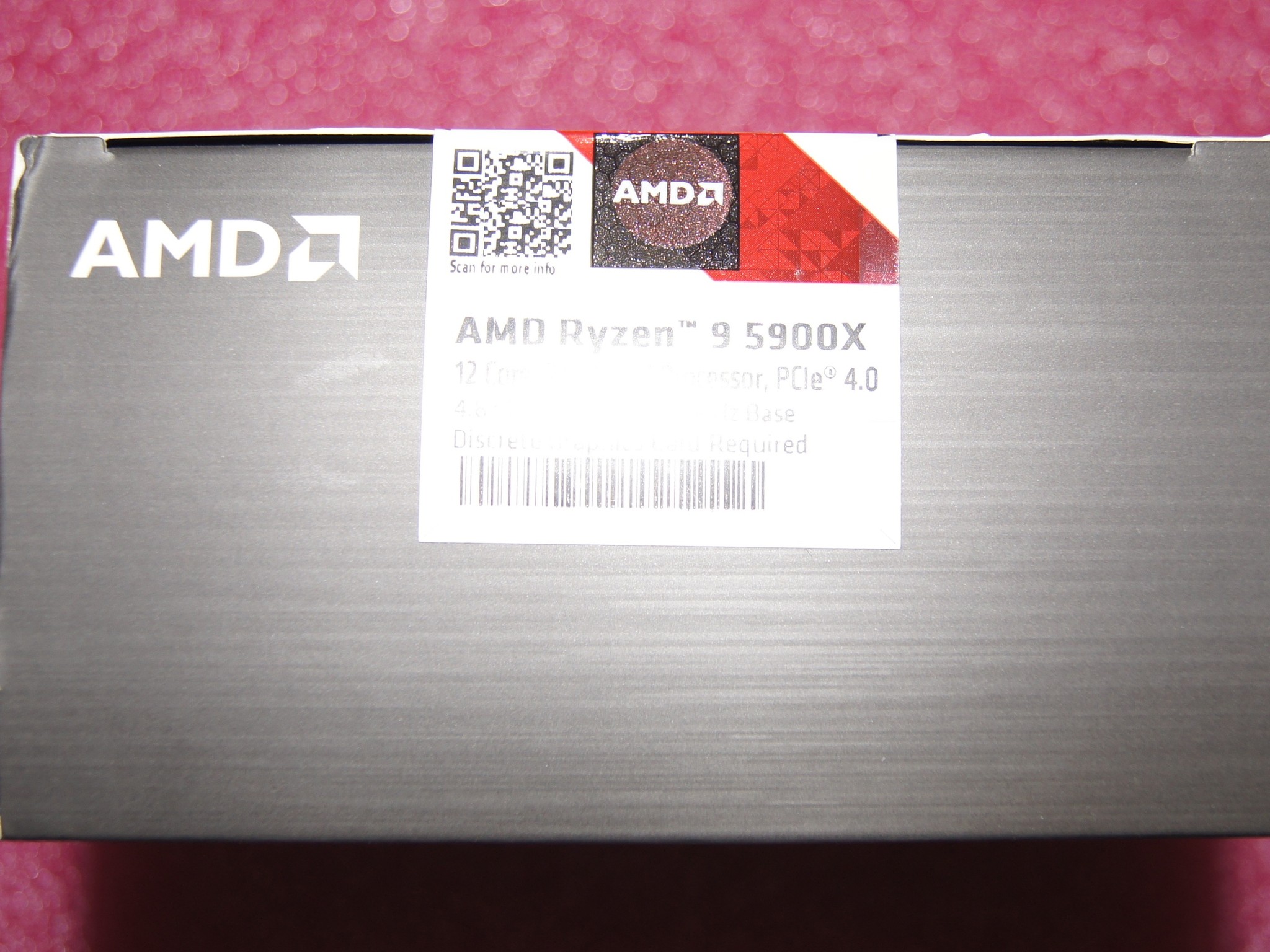AMD Ryzen 9 5900X 12-core, 24-Thread Unlocked Desktop Processor