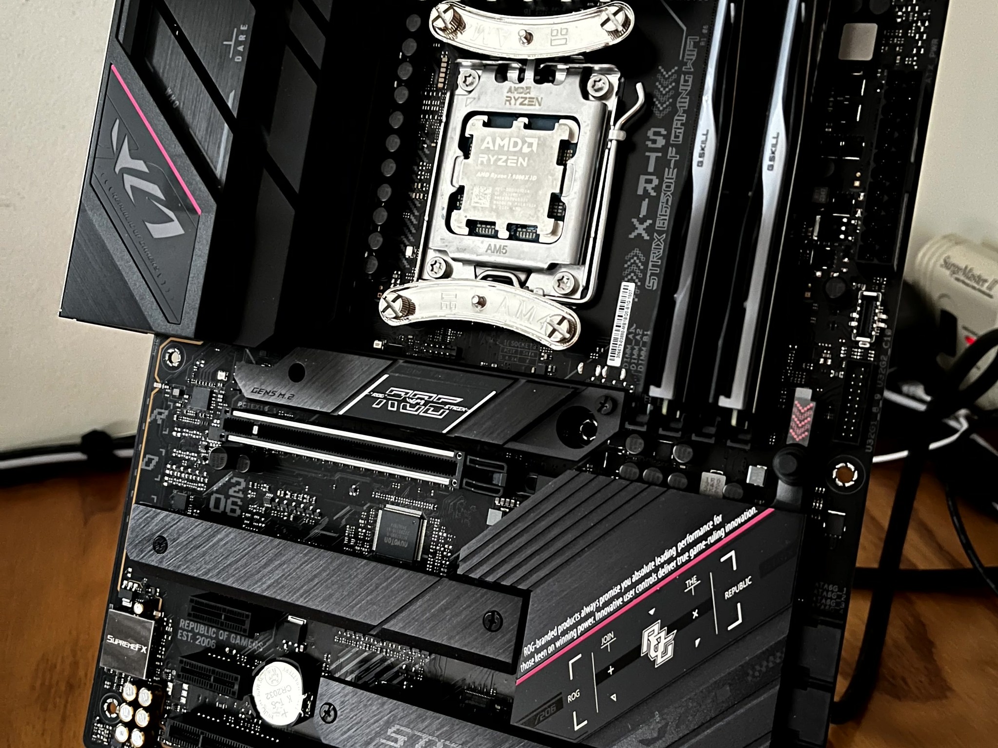 🔥Ryzen 7 9800X3D🔥 | 32G @6400 | Asus B650E-F motherboard | 4TB WD Black SN850X
