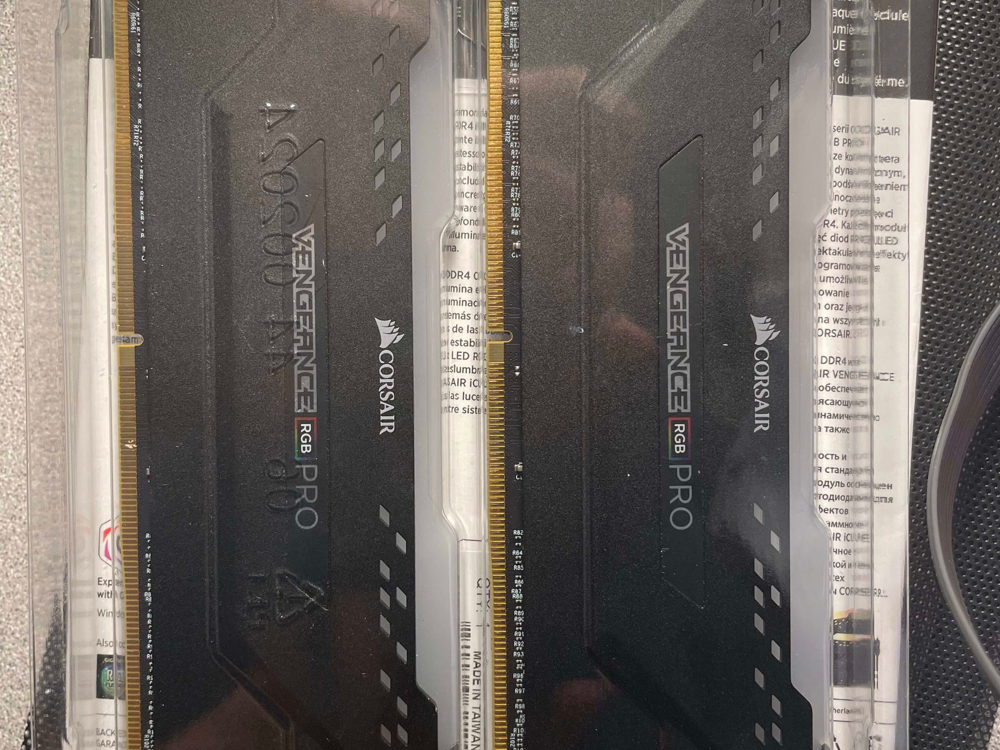 Corsair Vengeance Pro RGB 32gb (2x16gb) 3600mhz CL18