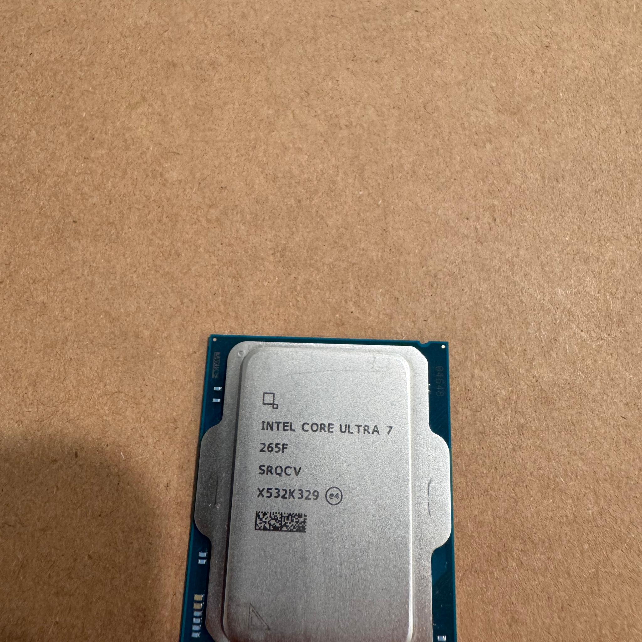 Intel core ultra 7 265f