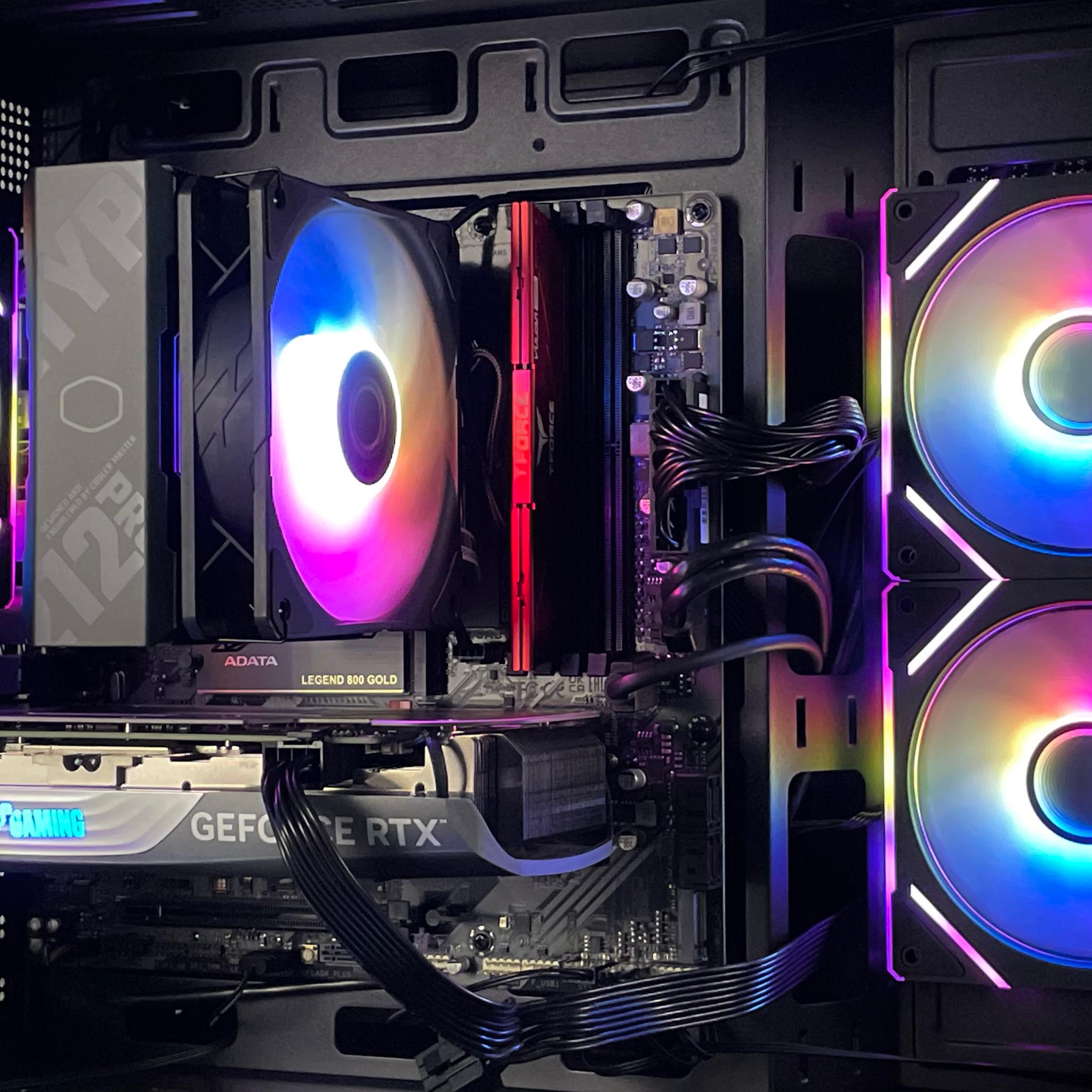🌟 SPECTRAL Gaming PC | RTX 4060 Ti | Ryzen 7 7700 | 16GB RAM | 2TB NVME | WiFi & BT | FREE SHIP