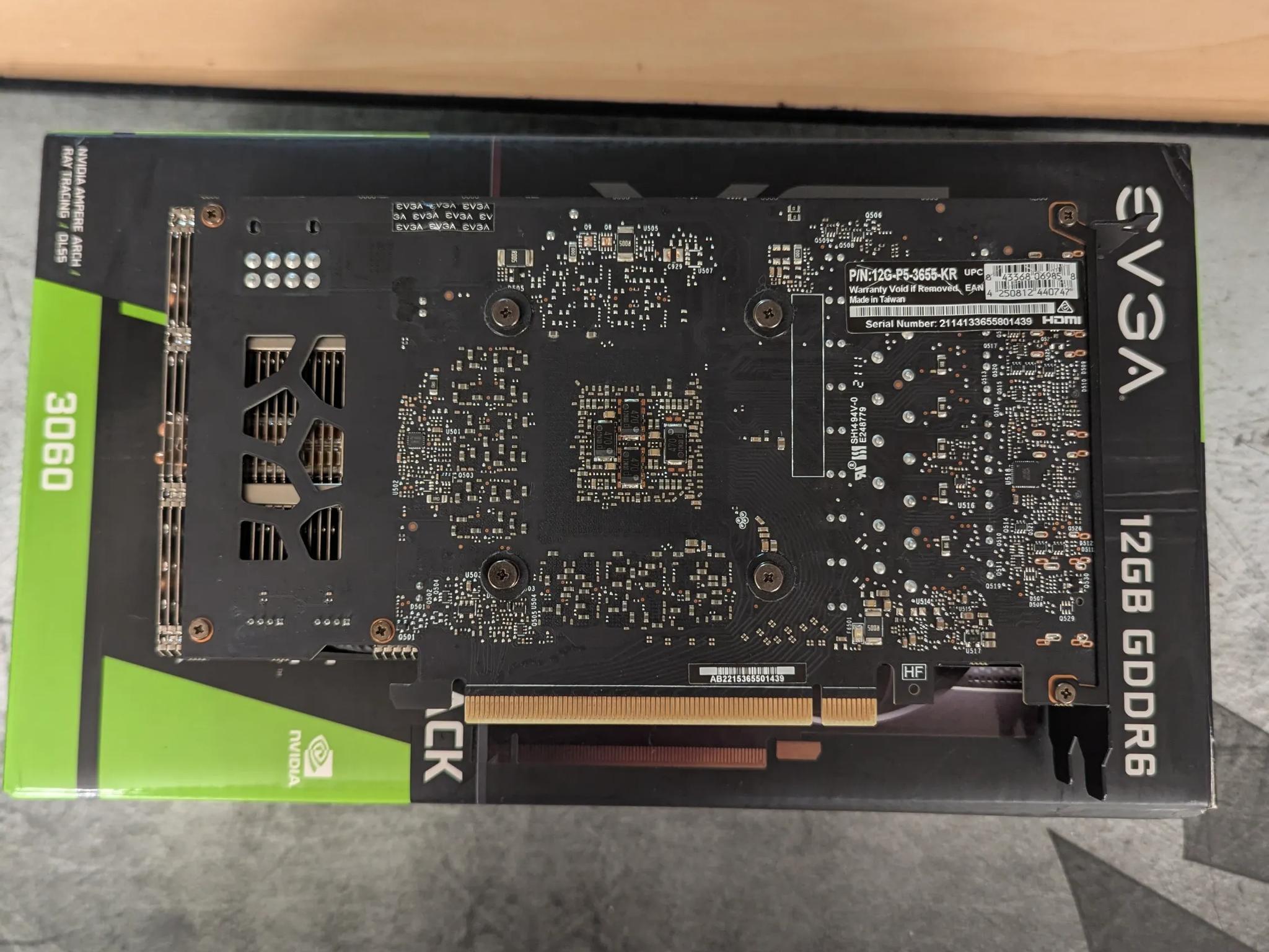 ⚡ EVGA RTX 3060 XC 12GB – Compact Power for 1080p/1440p Gaming 🎮🔥