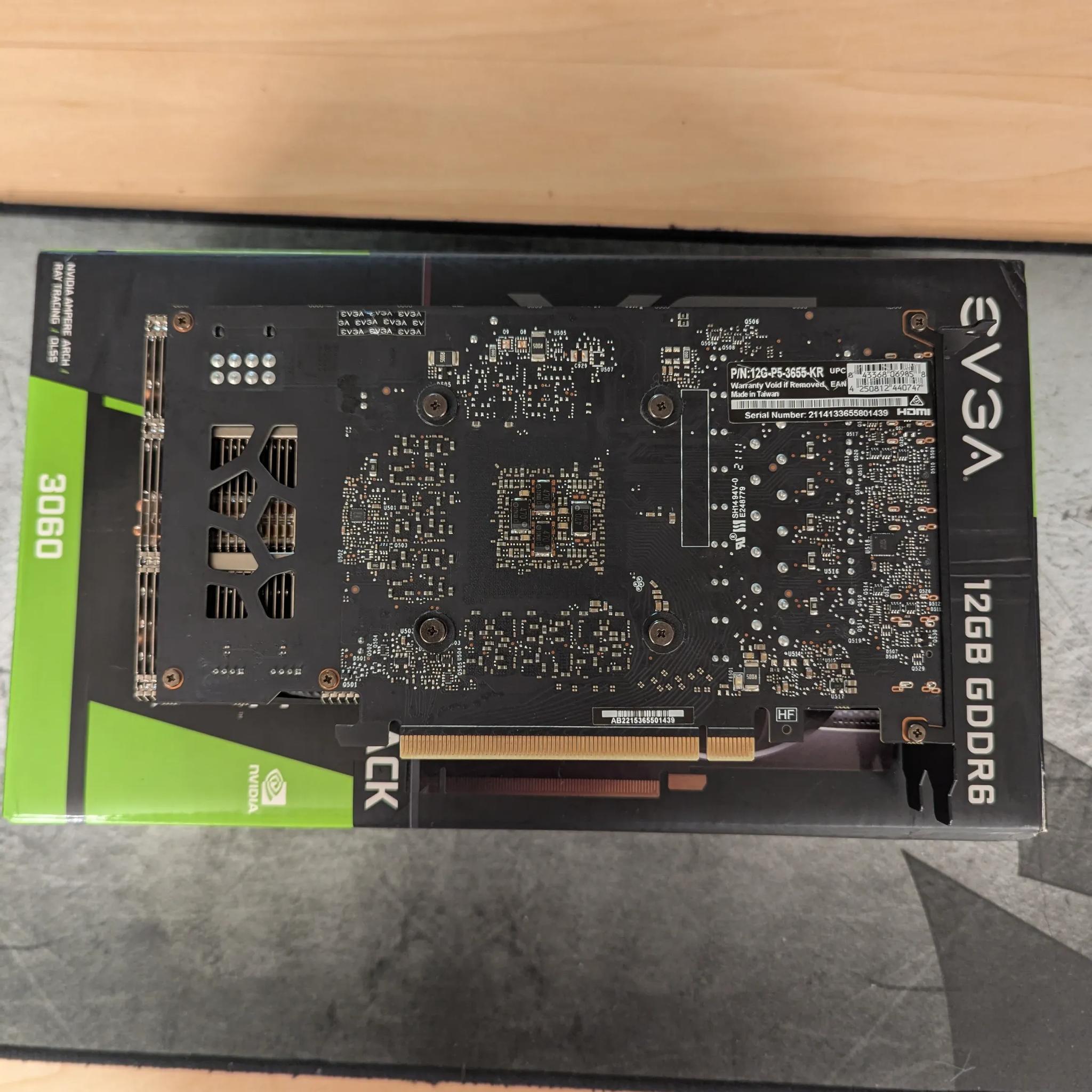 ⚡ EVGA RTX 3060 XC 12GB – Compact Power for 1080p/1440p Gaming 🎮🔥