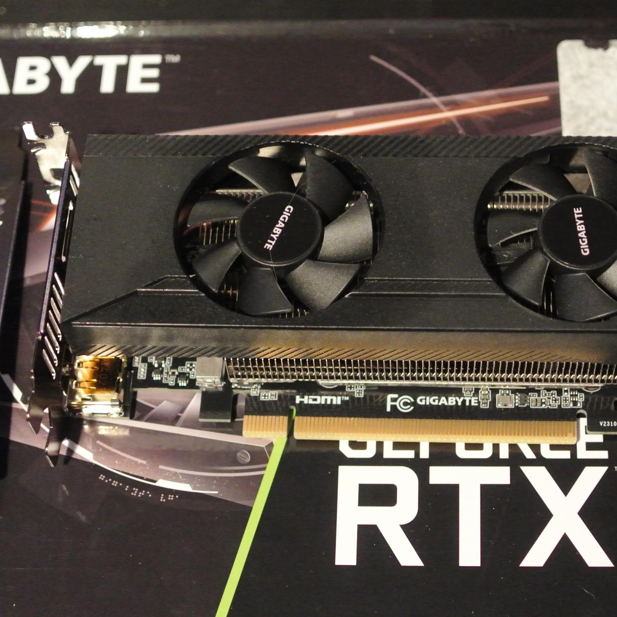GIGABYTE GeForce RTX 3050 OC Low Profile 6GB Graphics Card