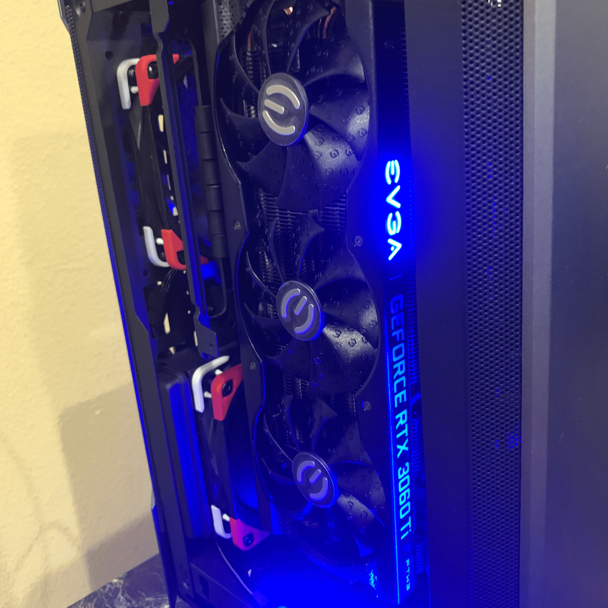 Custom Silent Noctua ITX Gaming Computer, Ryzen 5600x, RTX 3060ti, 32gb Ram, 2TB NVme, 600w Plat PSU