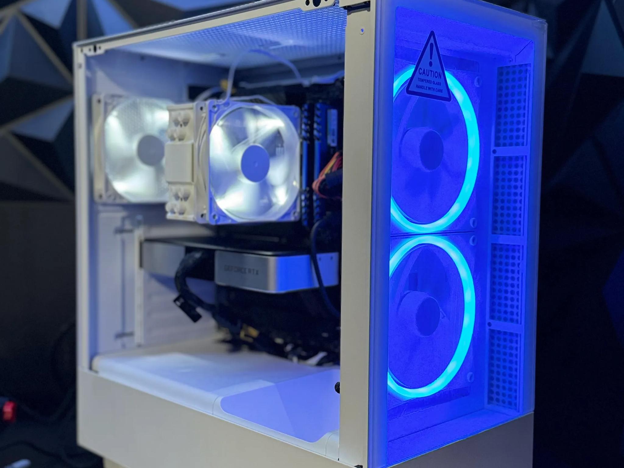 ❄️Blue Ice Build❄️  Ryzen 7 5700x | RTX 3060ti 🧊