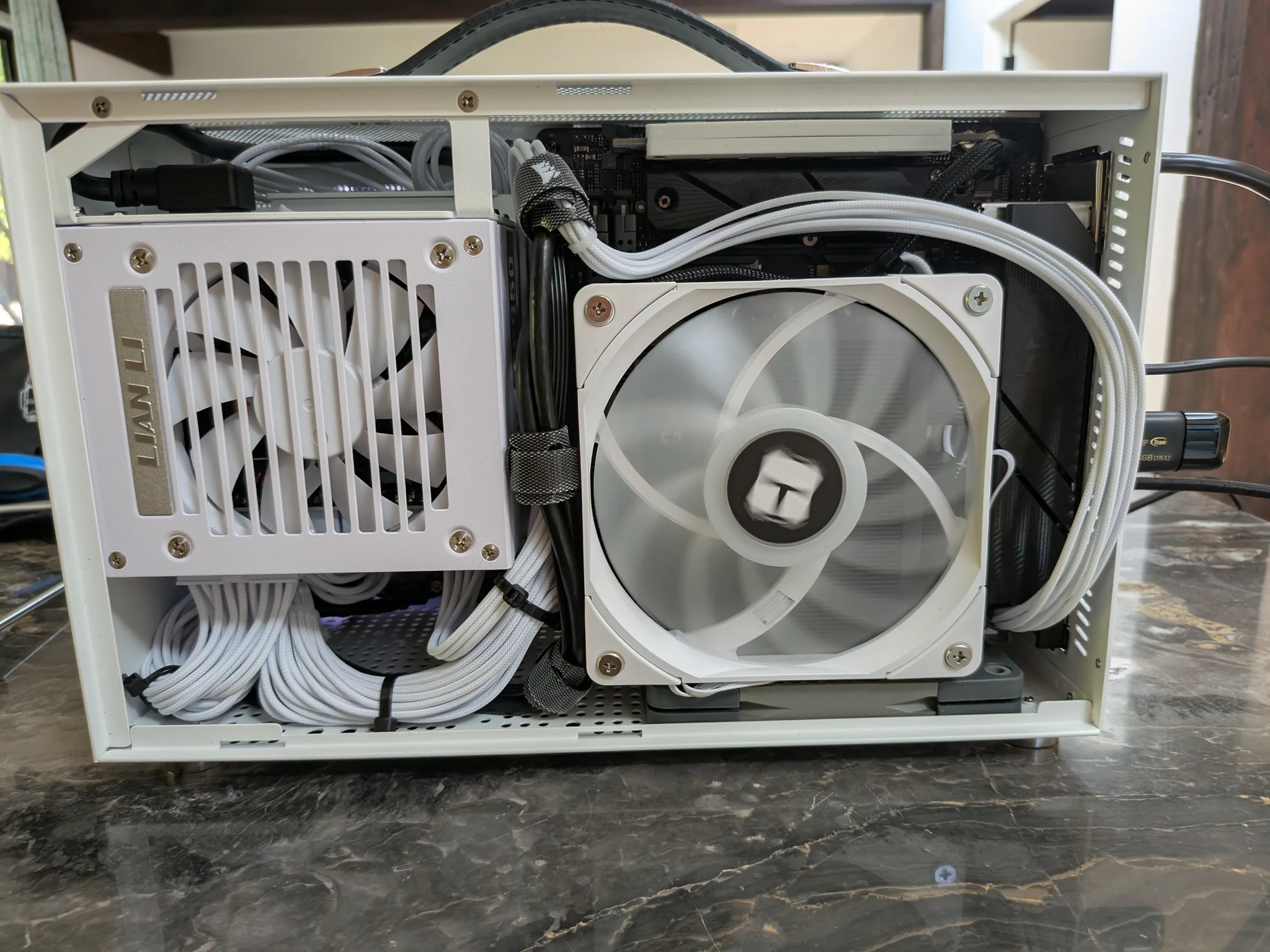 RX 9070 Mini ITX Gaming PC - Ryzen 5 7600X3D, AMD Radeon RX 9070, 64 GB DDR5, 2 TB NVME