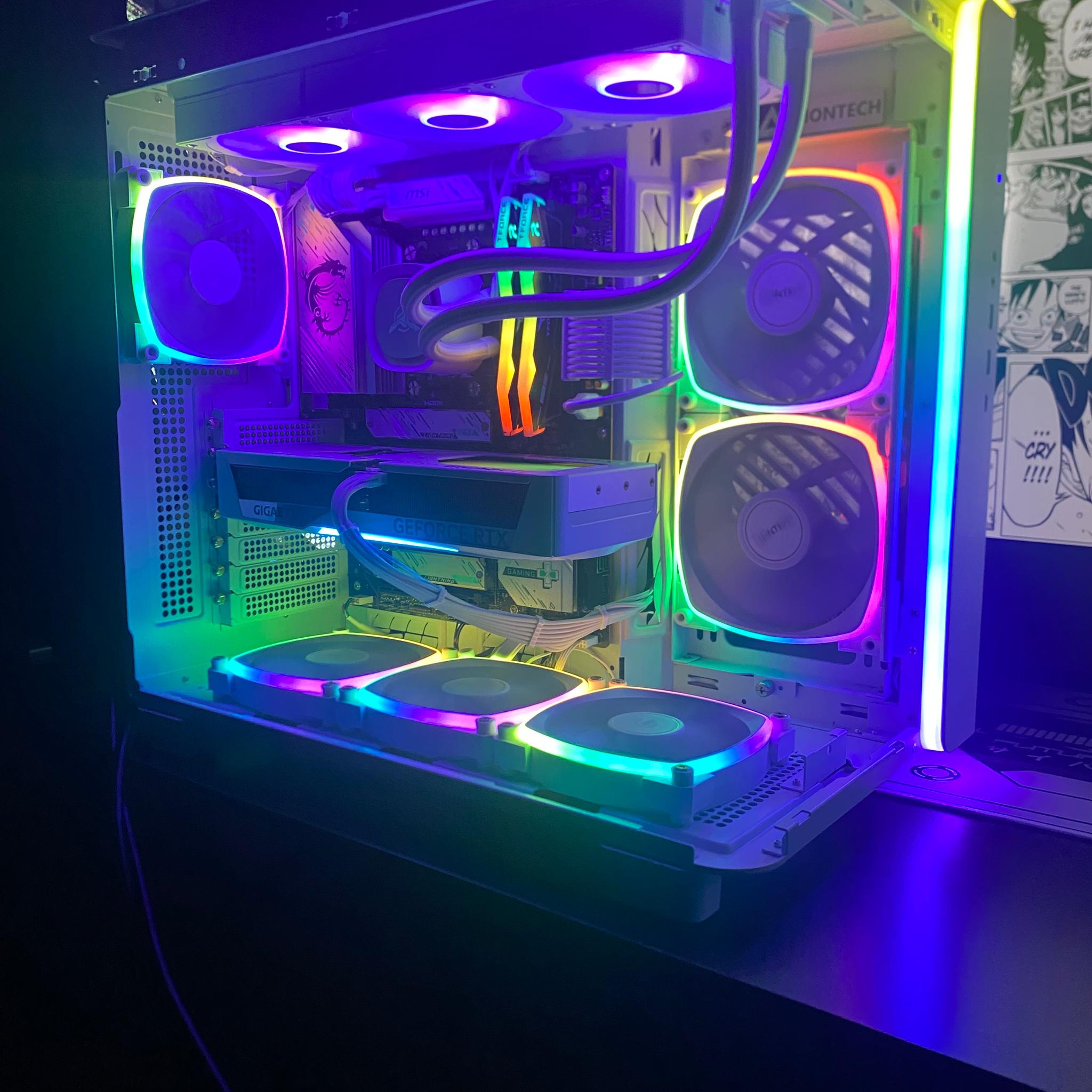 "BLIZZARD" ALL-WHITE HIGH-END GAMING PC | RYZEN 7 9800X3D | RTX 5070 | 32GB DDR5