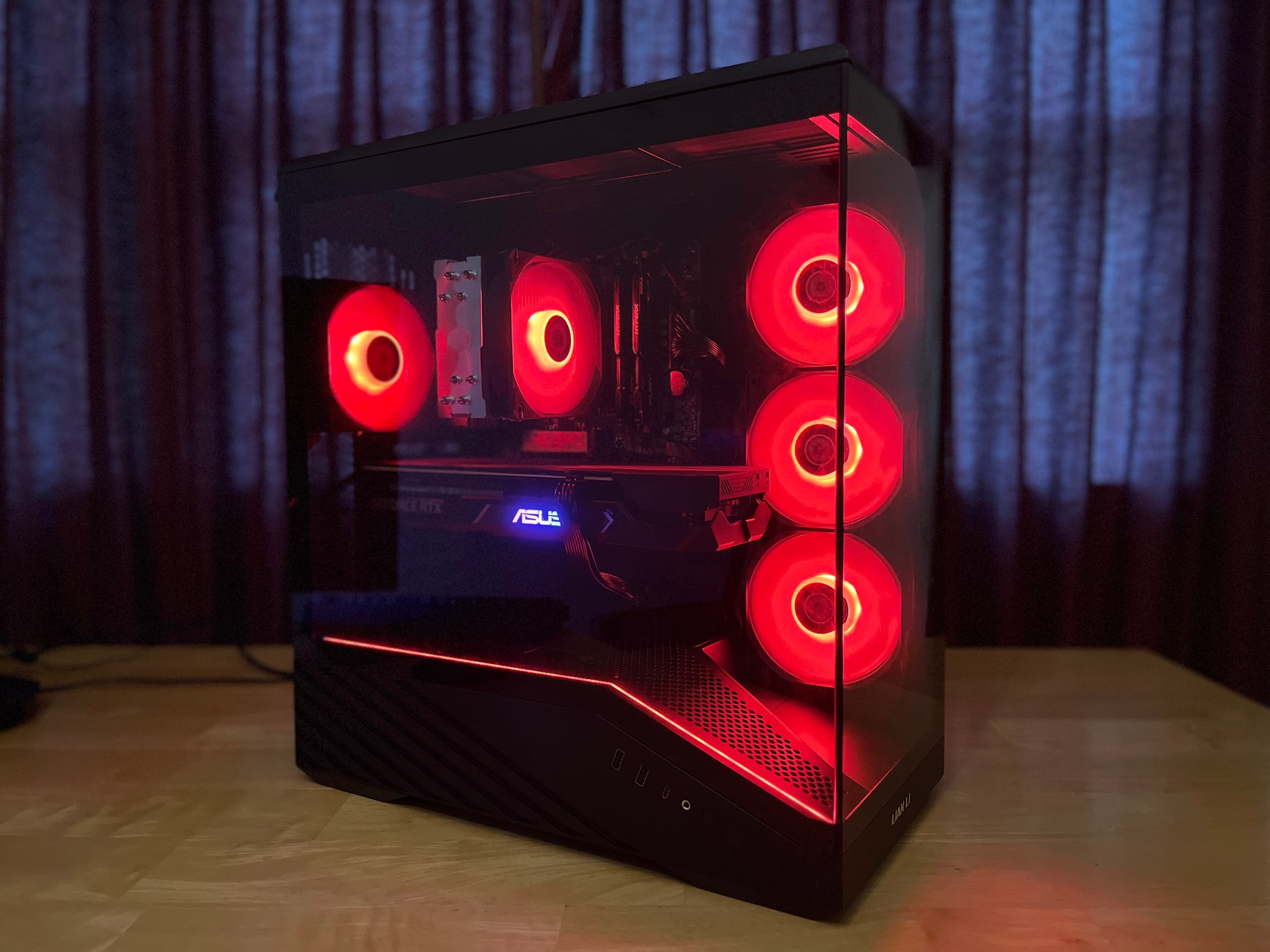 AMD+NVIDIA Gaming PC - RTX 3060 Ti, Ryzen 5, 1 TB NVME SSD, 16GB RAM, Wifi 6, Bluetooth
