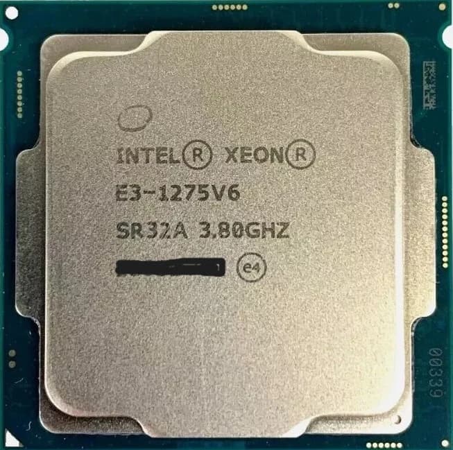 Intel Xeon E3-1275 V6