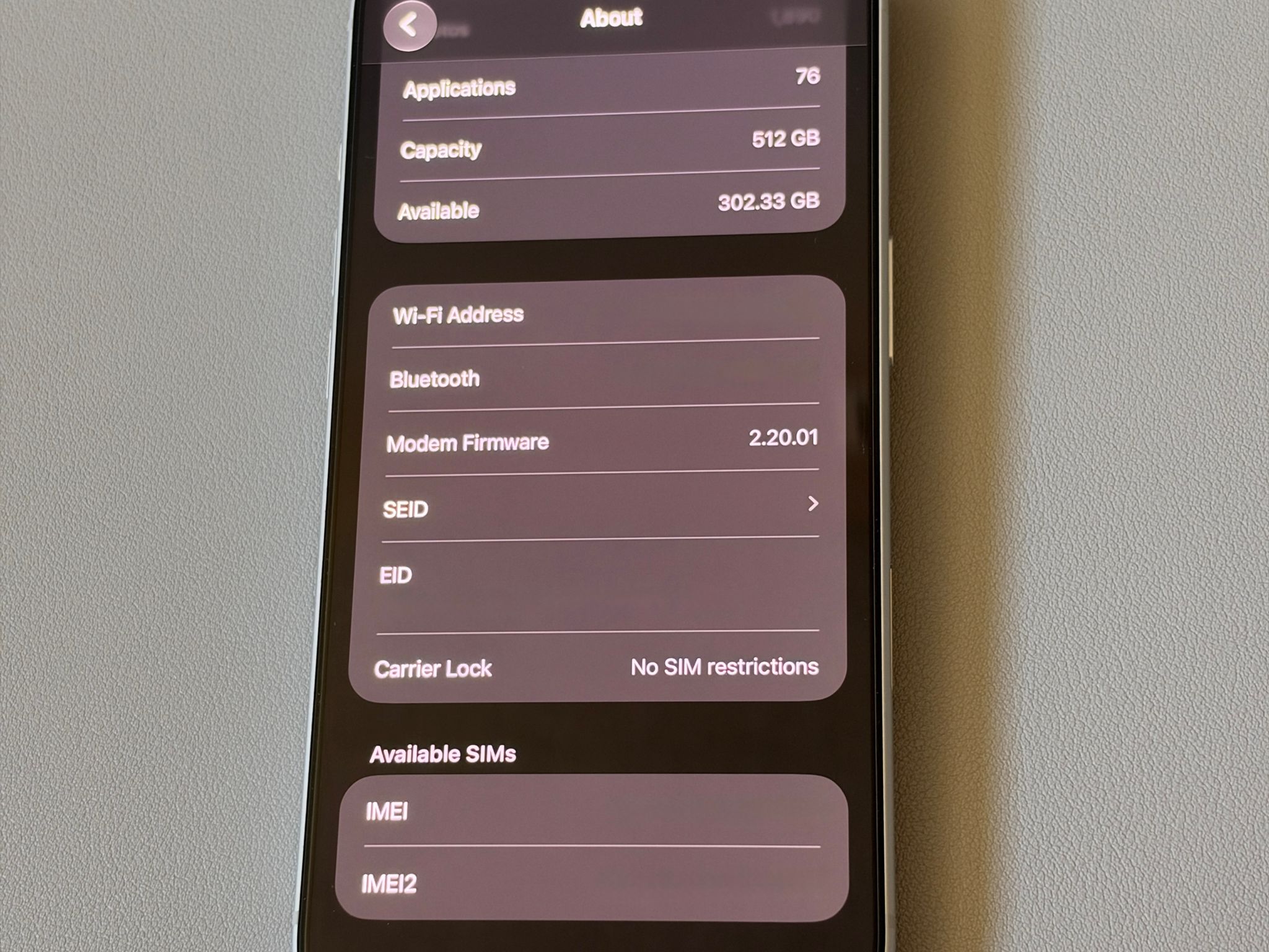 iPhone 17 Pro 512GB