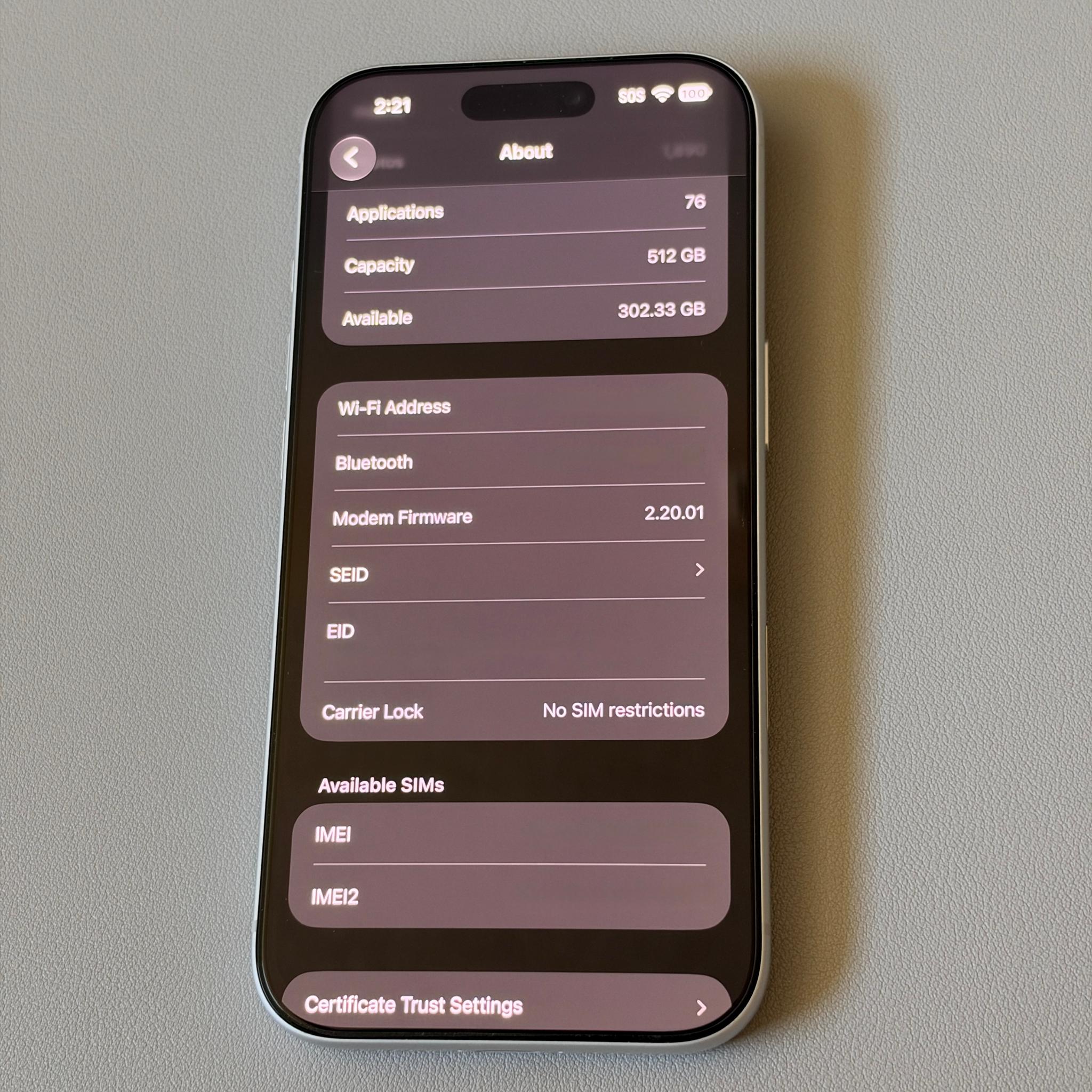 iPhone 17 Pro 512GB