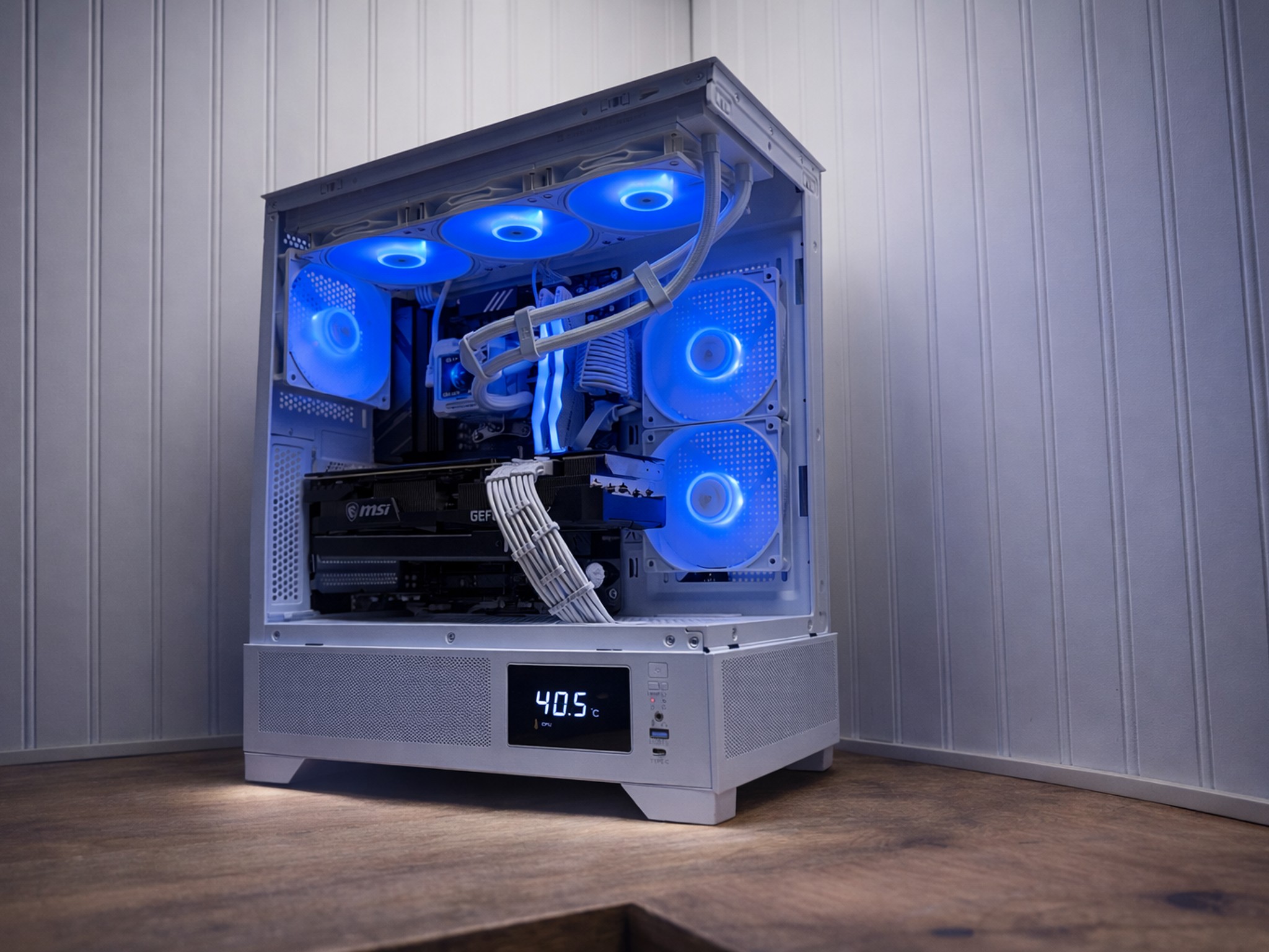 🔥 Arctic Strike X3D – RTX 3080 Ti + 7800X3D Gaming PC 16g DDR5 750w psu 1TB NVME+1TB HDD🔥