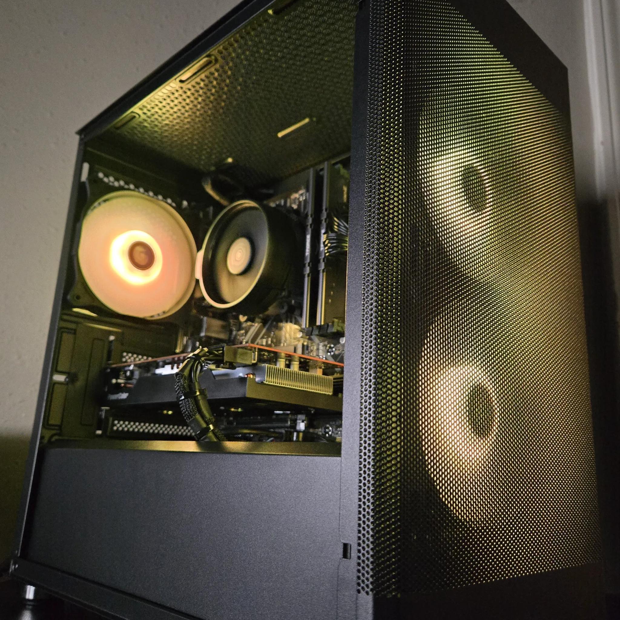 🖥️ 1080p Value King Gaming PC 👑 Ryzen 5 5500 + RX 6600