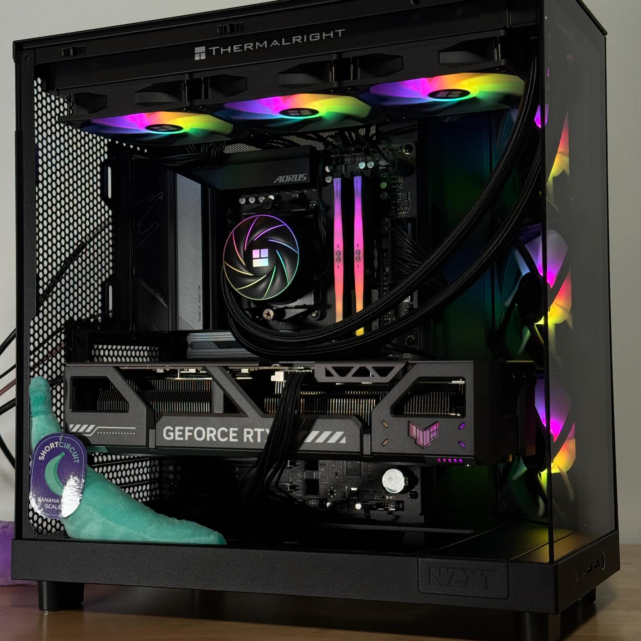 RTX 5080 Ryzen 7 9800x3d Gaming PC