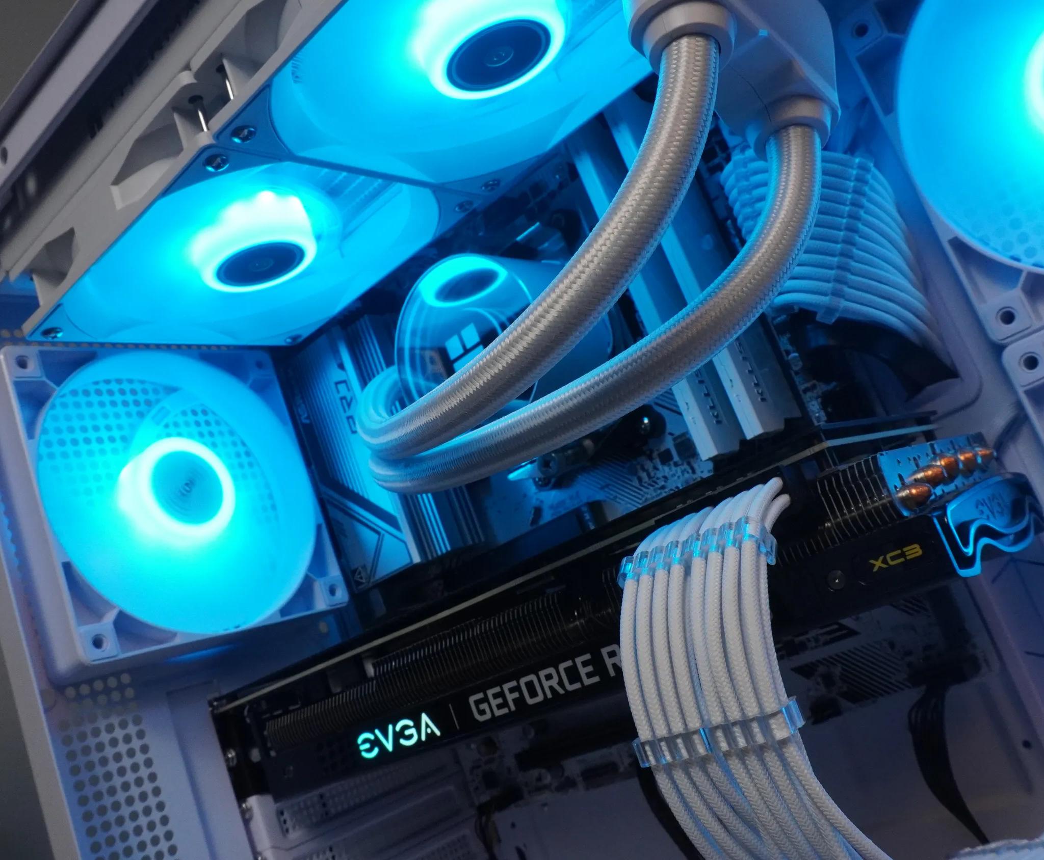 🤍AESTHETIC🤍 1440p GAMING MACHINE 💚RTX 3070 🧡 Ryzen 5 5600x | 32GB | 1TB | WIFI