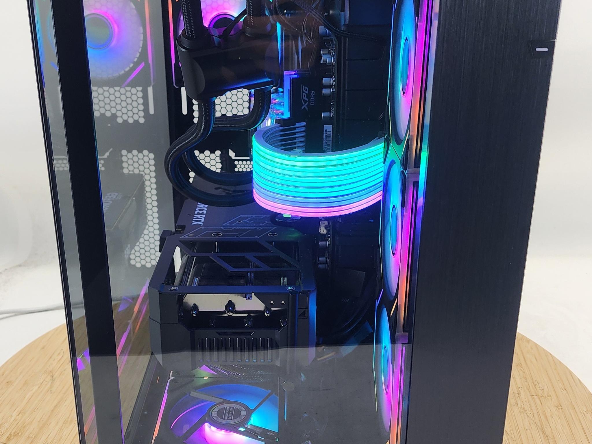 Gaming PC Ryzen 7 9800X3D 32GB RAM 2TB SSD RTX 4080 16GB Windows 11 Computer
