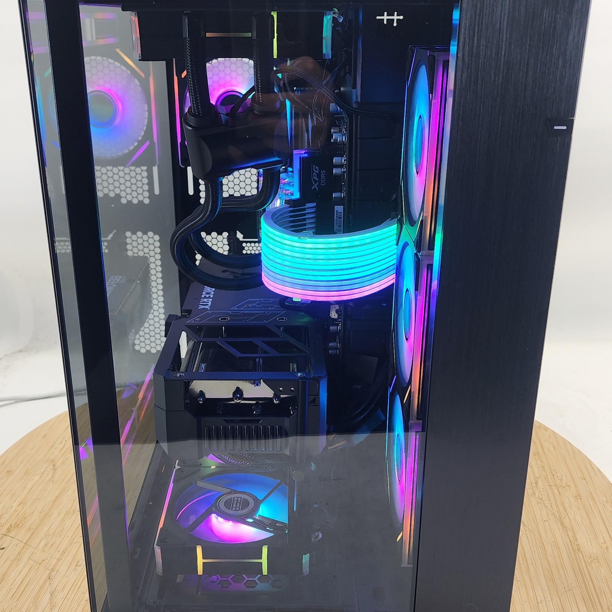 Gaming PC Ryzen 7 9800X3D 32GB RAM 2TB SSD RTX 4080 16GB Windows 11 Computer